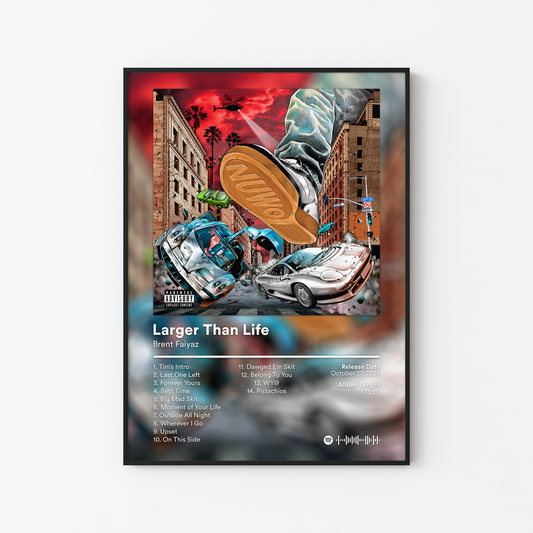 Brent Faiyaz Album Posters