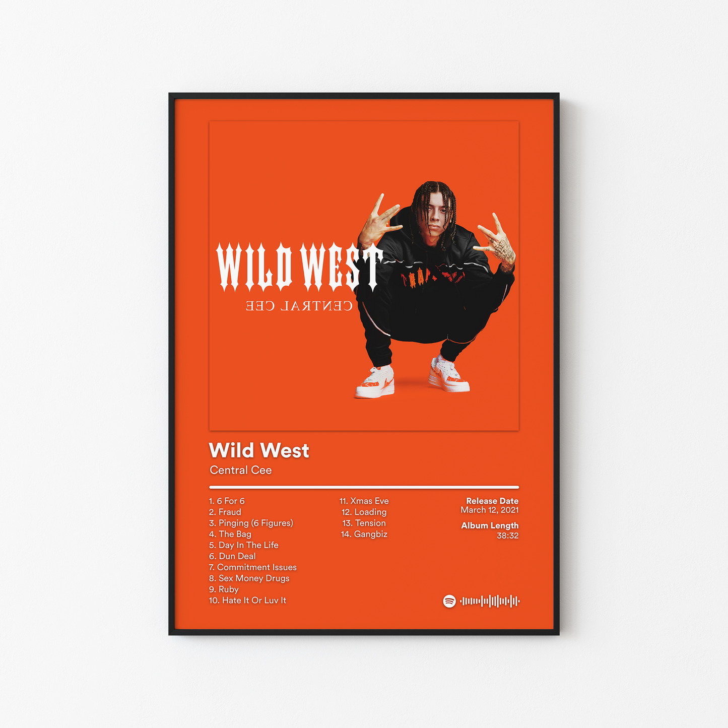 Central Cee Album Posters
