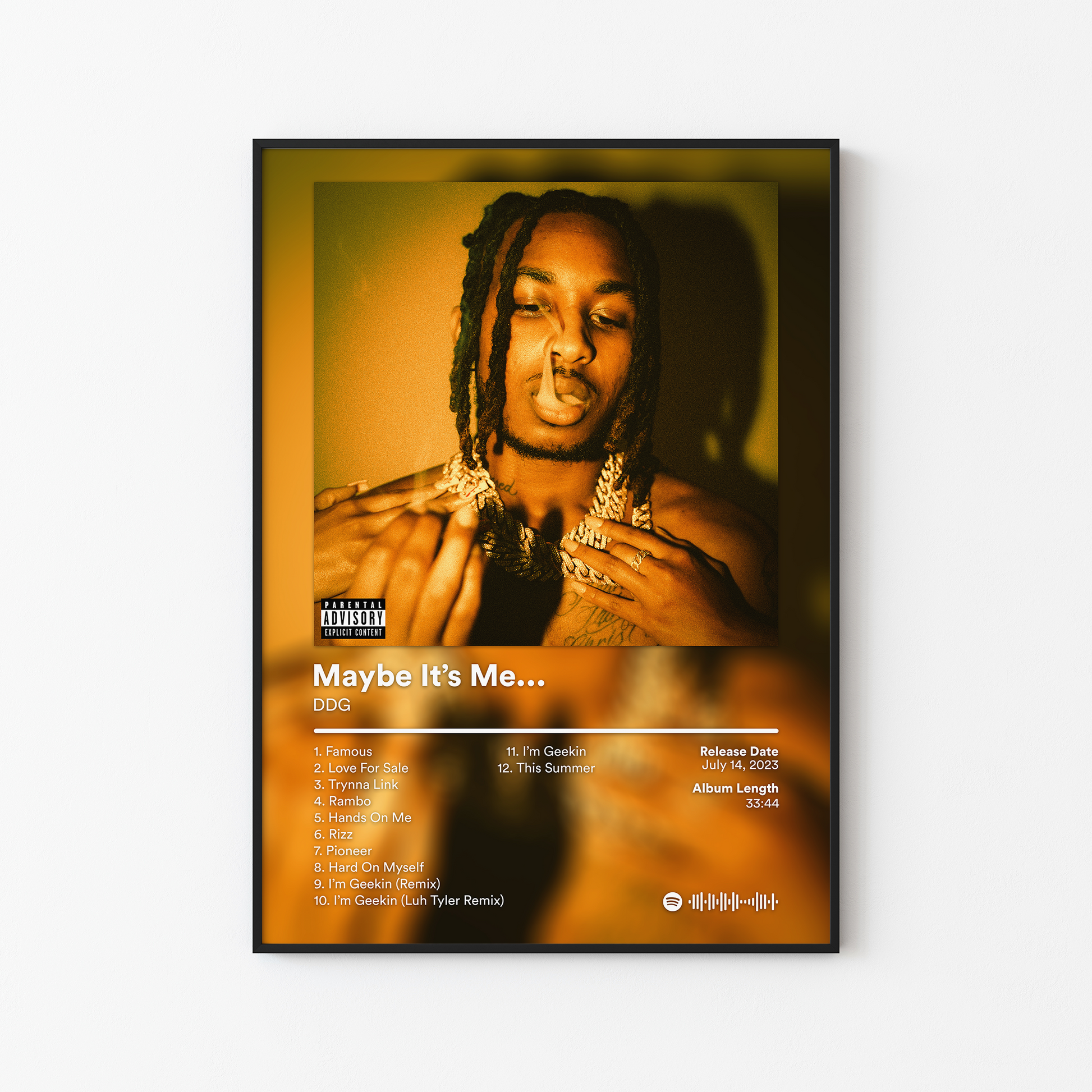 DDG Maybe Its Me Album Poster