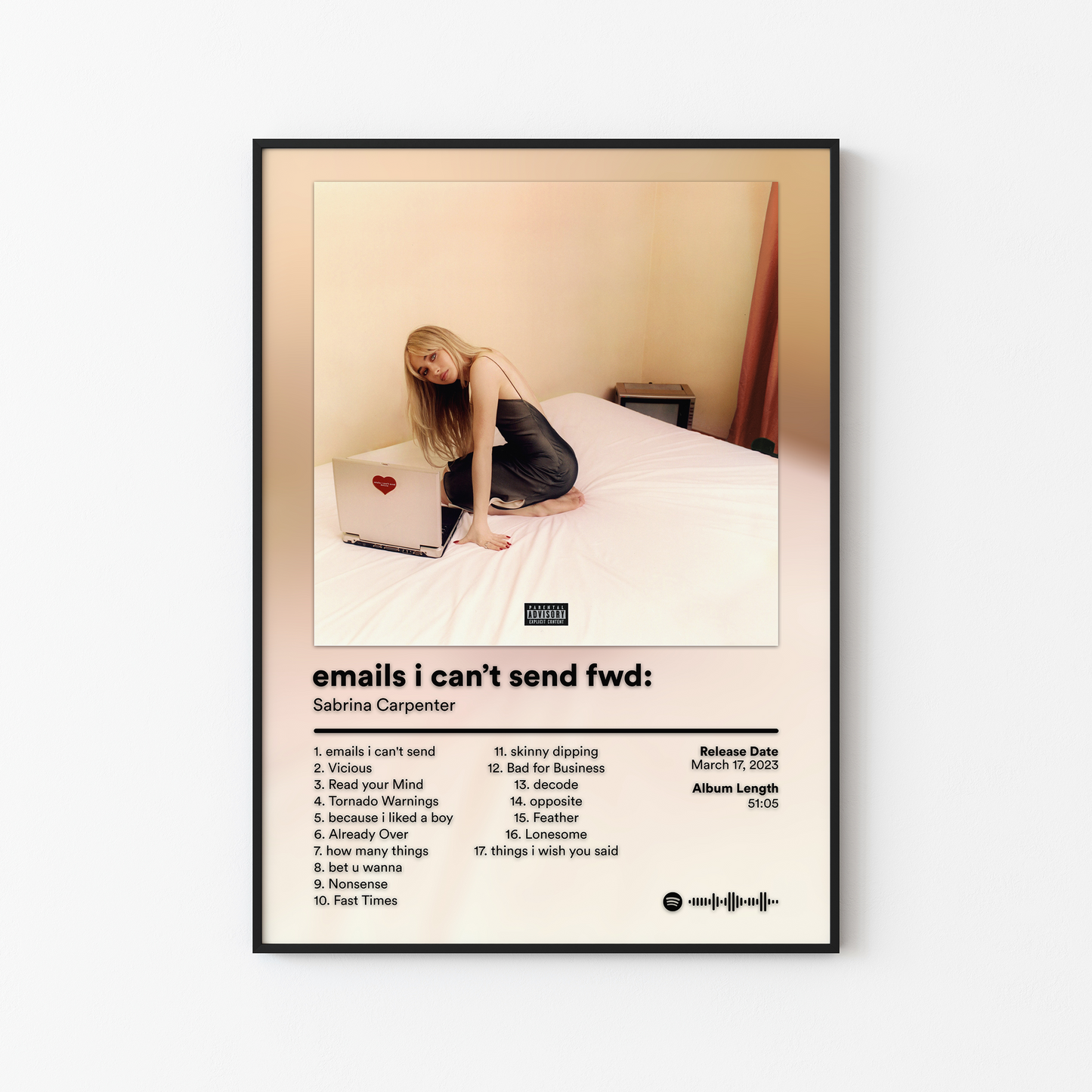 Sabrina Carpenter Album Posters