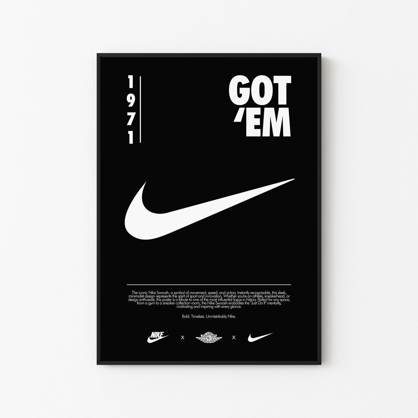 Nike Founders 1971 Poster