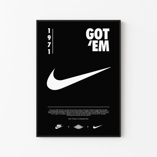 Nike Founders 1971 Poster