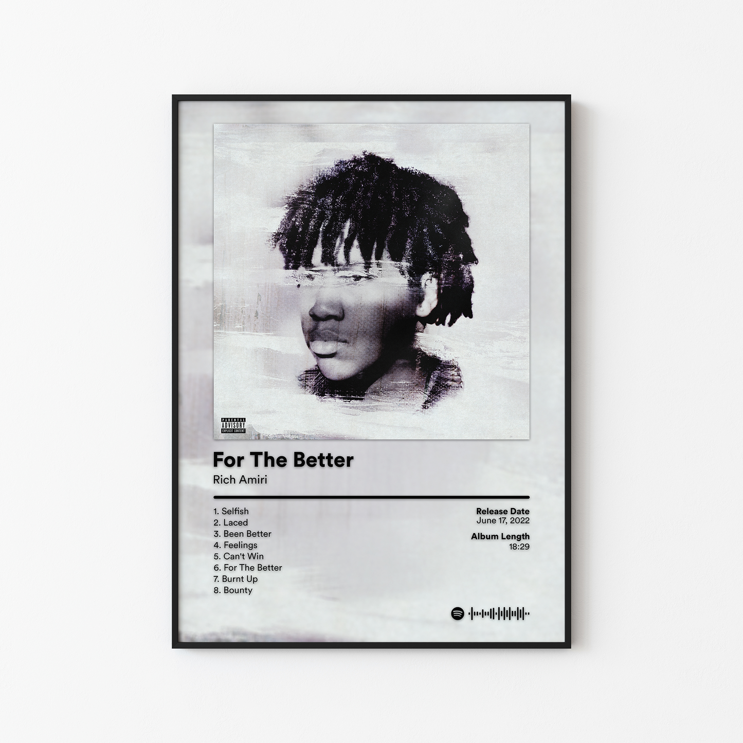 Rich Amiri For The Better Album Poster