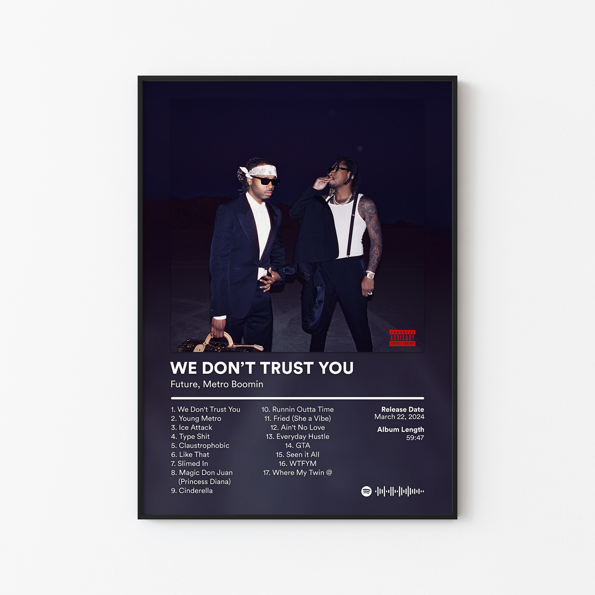 Future WE DONT TRUST YOU Album Poster