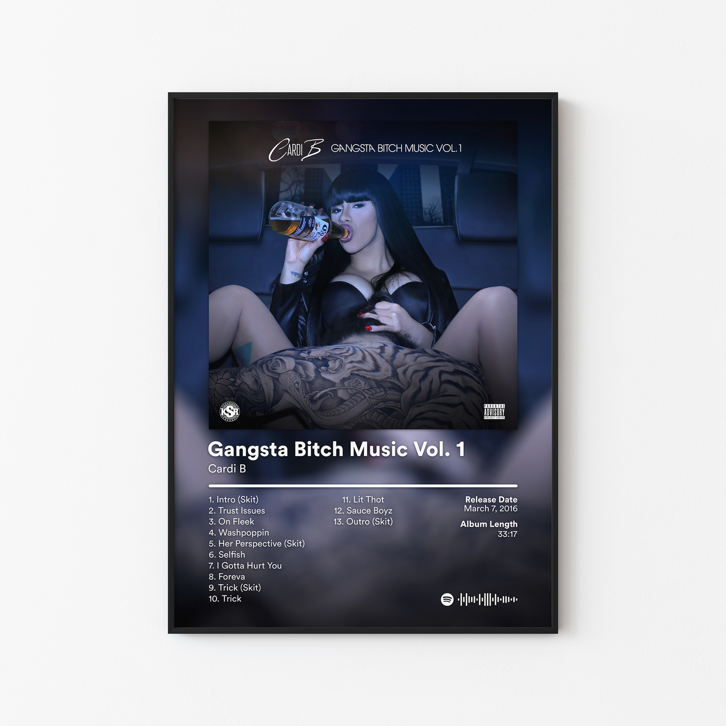 Cardi B Album Posters