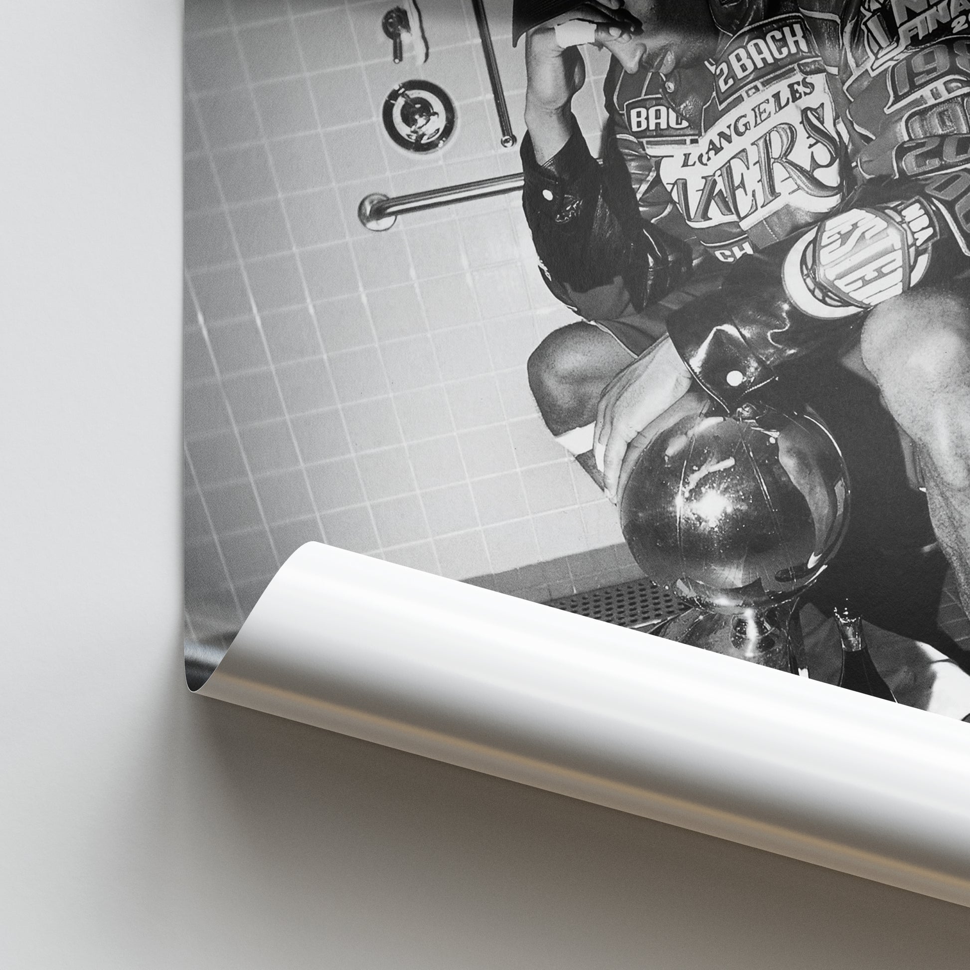 Kobe Bryant Signed Poster