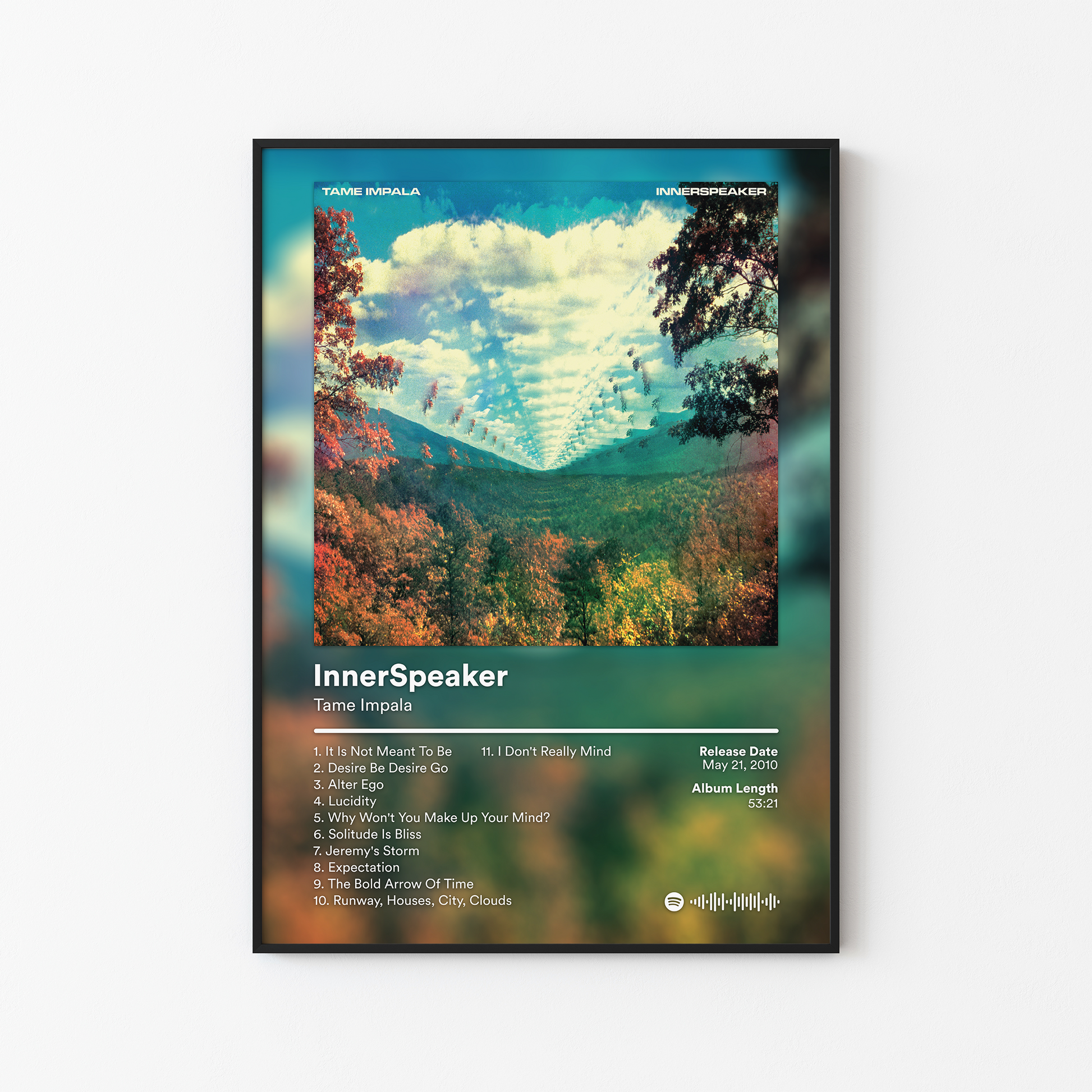 Tame Impala InnerSpeaker Album Poster