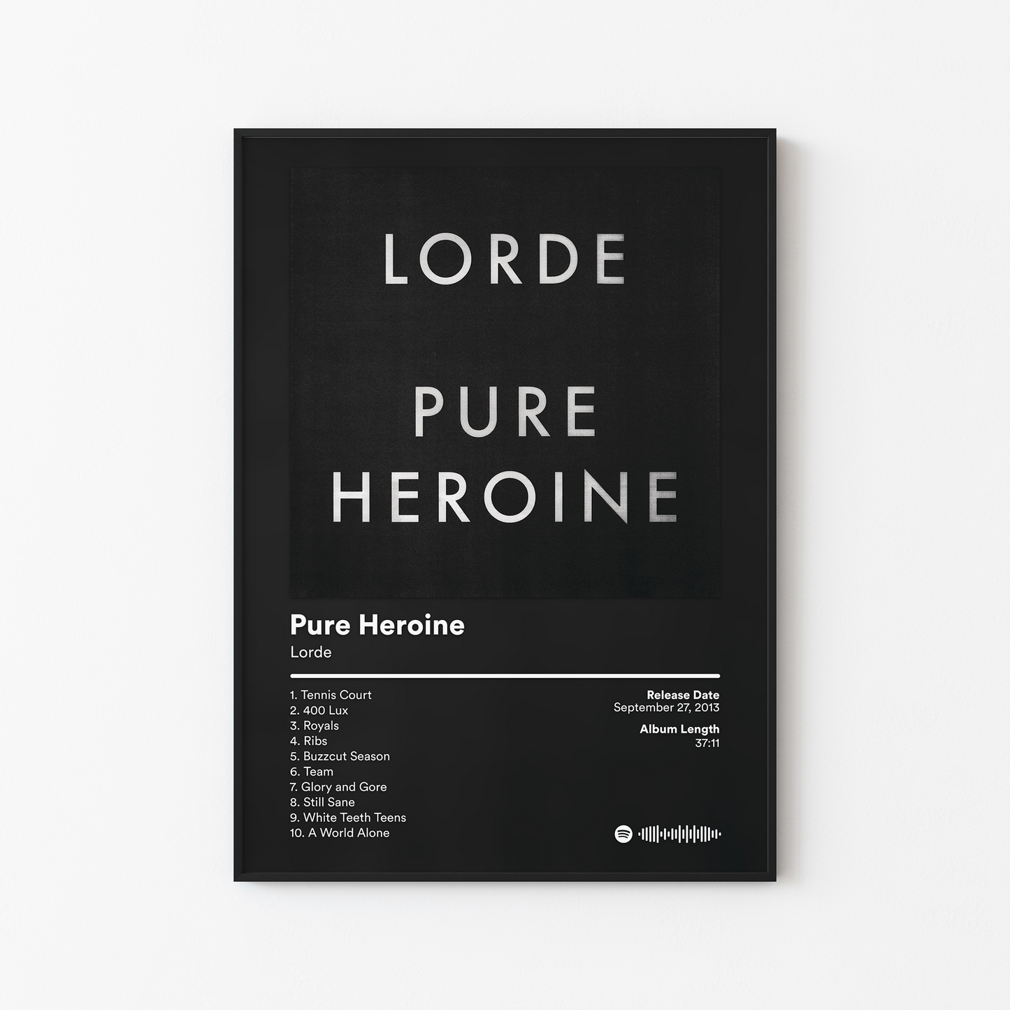 Lorde Album Posters