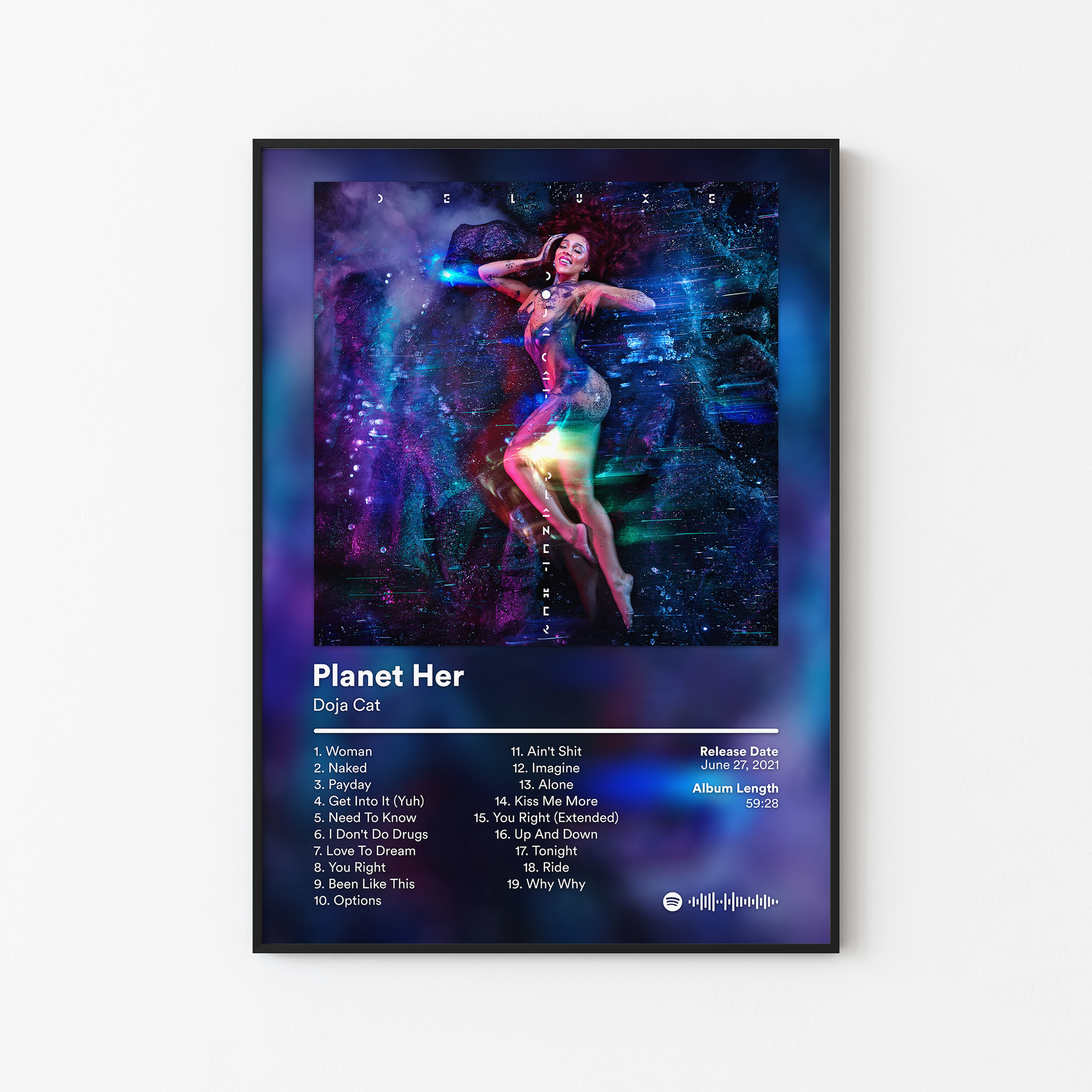 Doja Cat Planet Her Album Poster