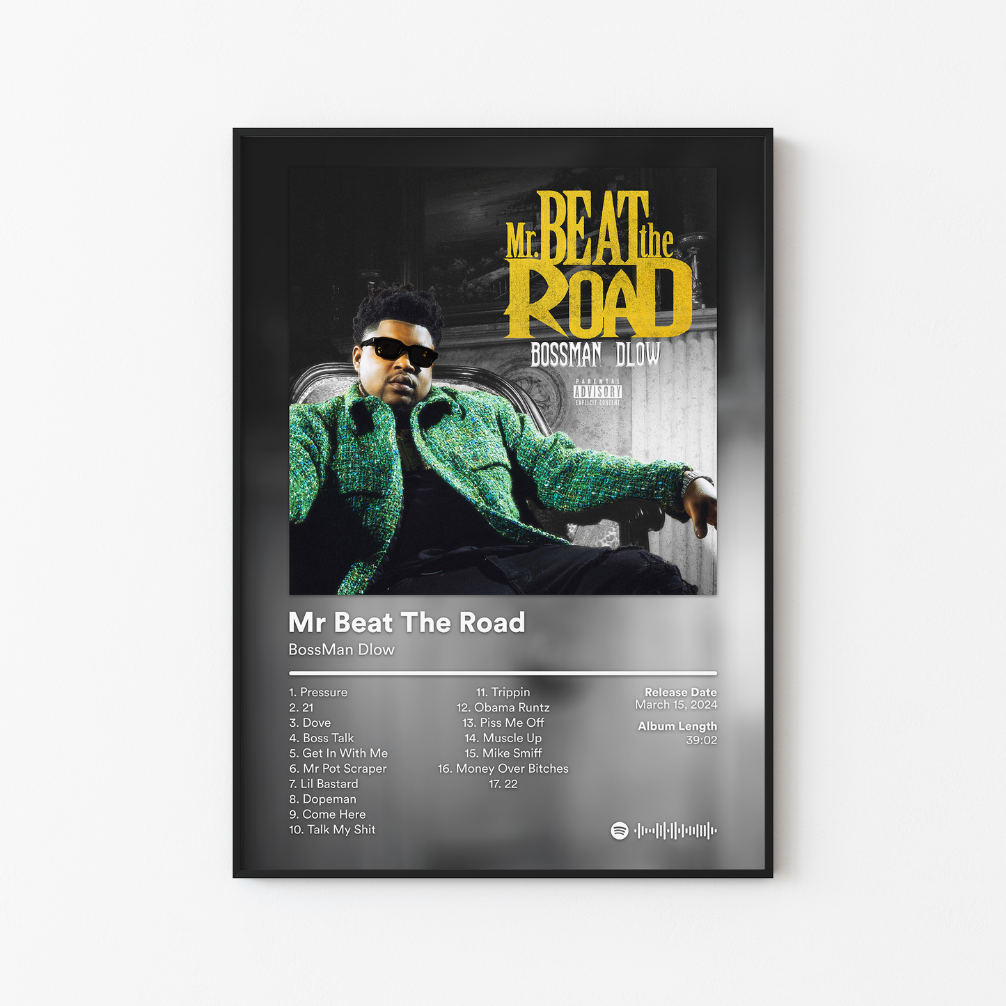 BossMan Dlow Album Posters