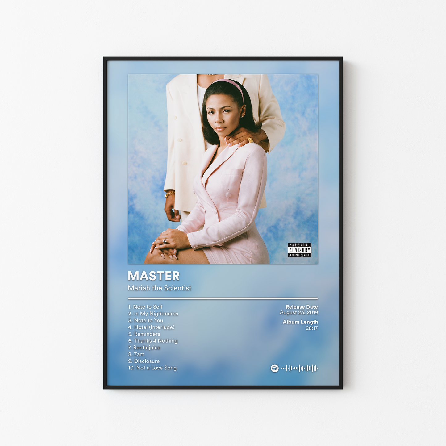Mariah the Scientist Album Posters