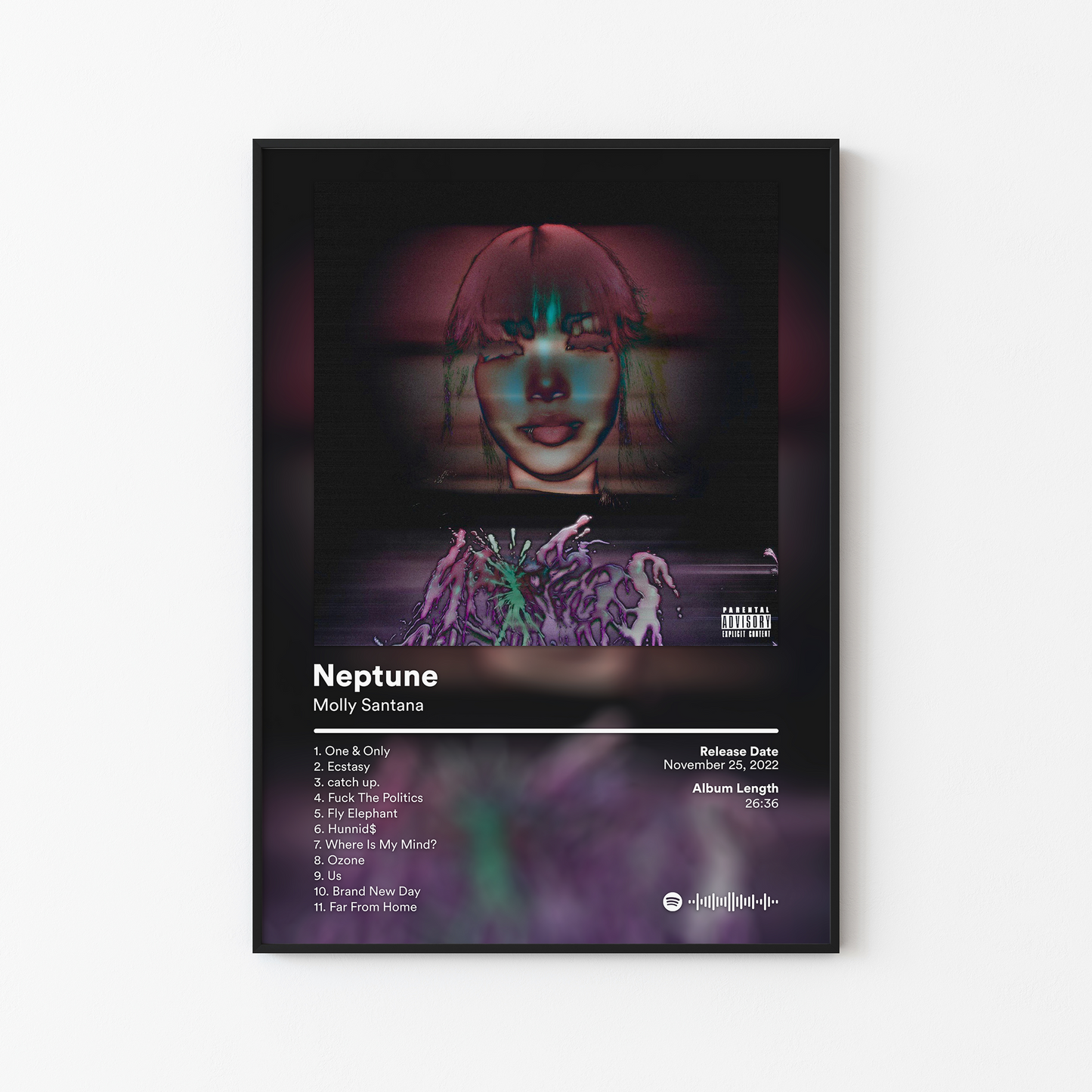 Molly Santana Neptune Album Poster