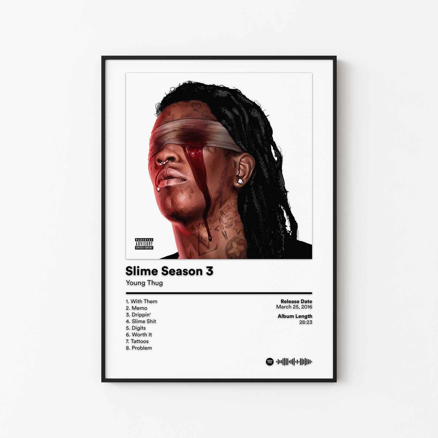 Young Thug Slime Season 3 Album Poster
