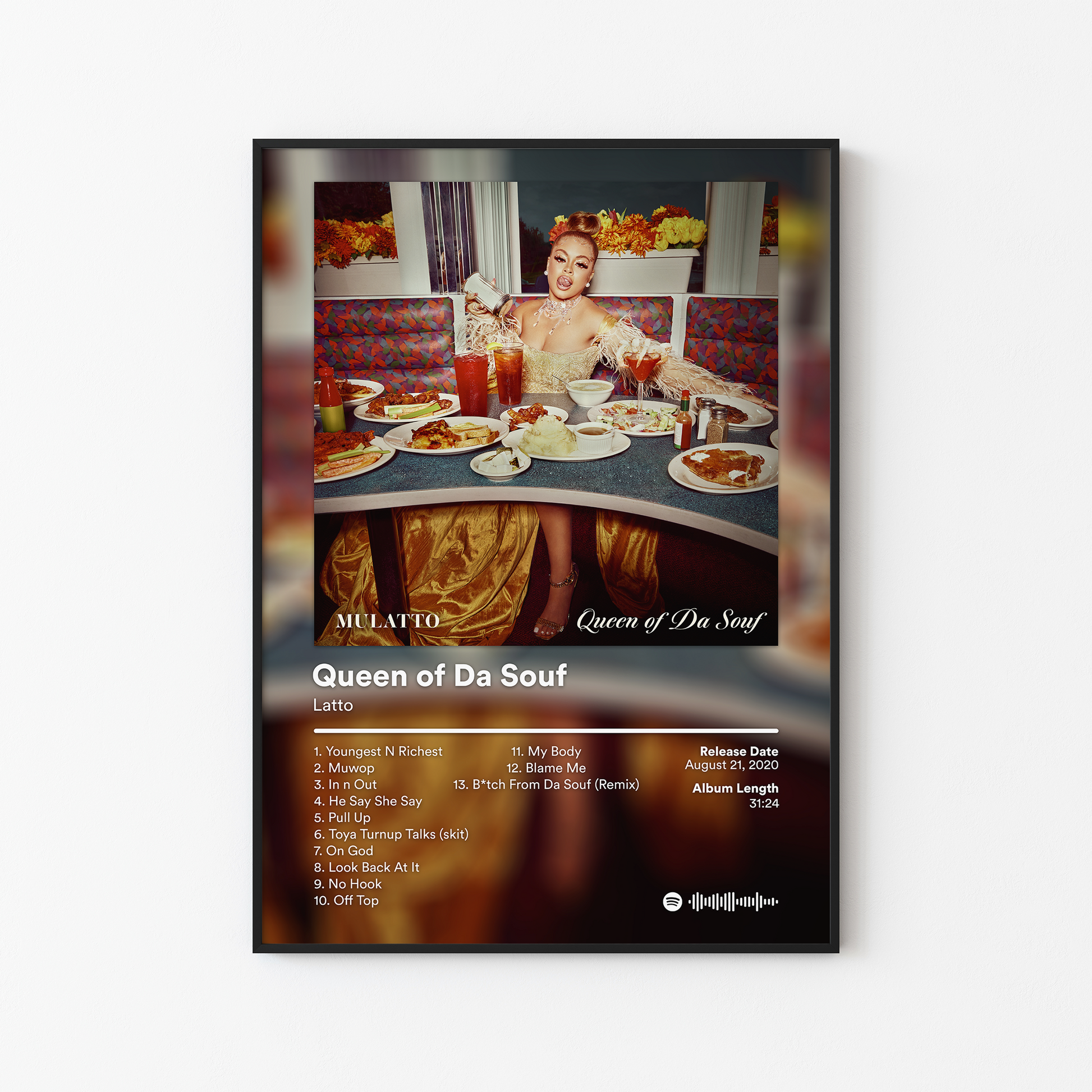 Latto Queen of Da Souf Album Poster