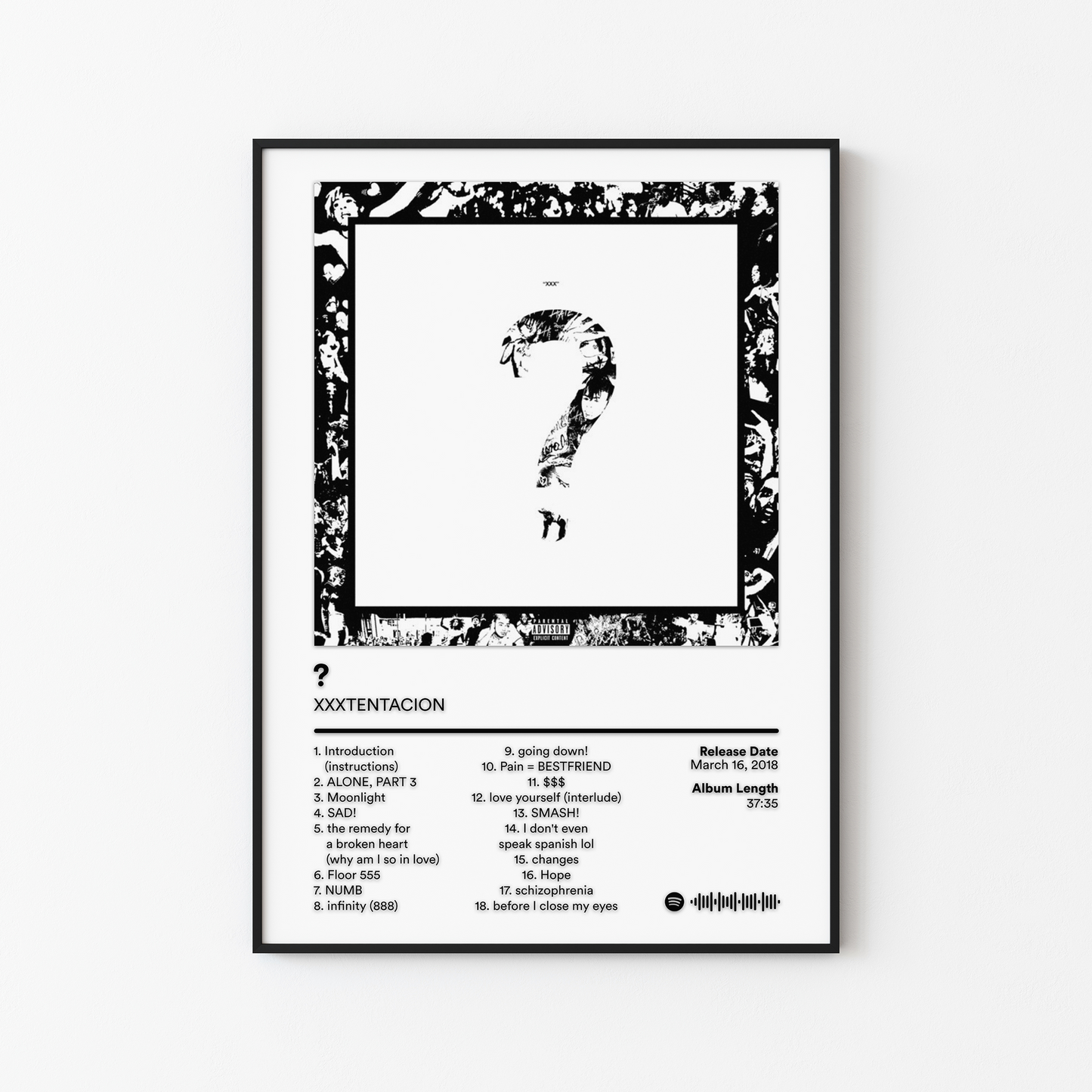 XXXTENTACION Album Posters