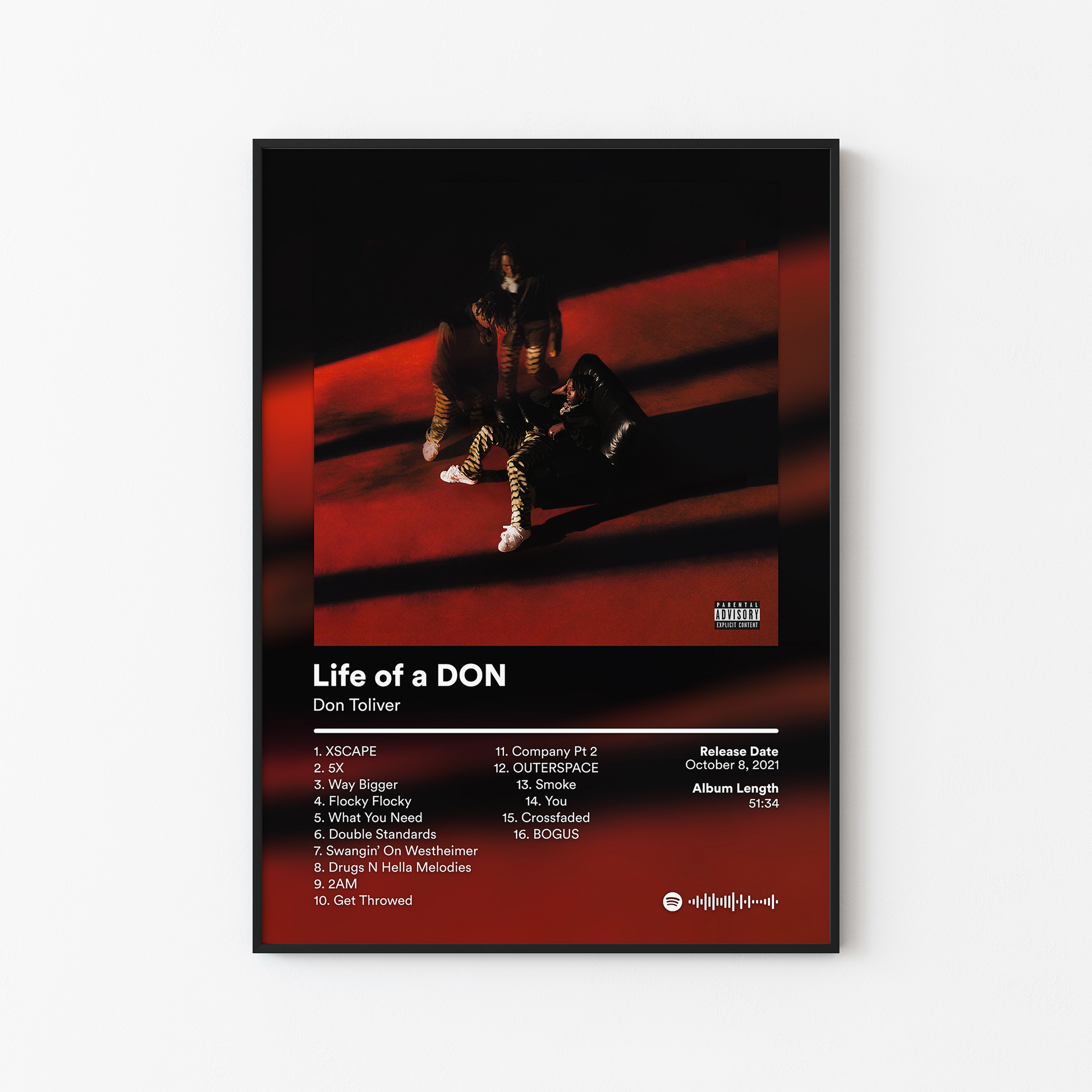 Don Toliver Life of a DON Album Poster