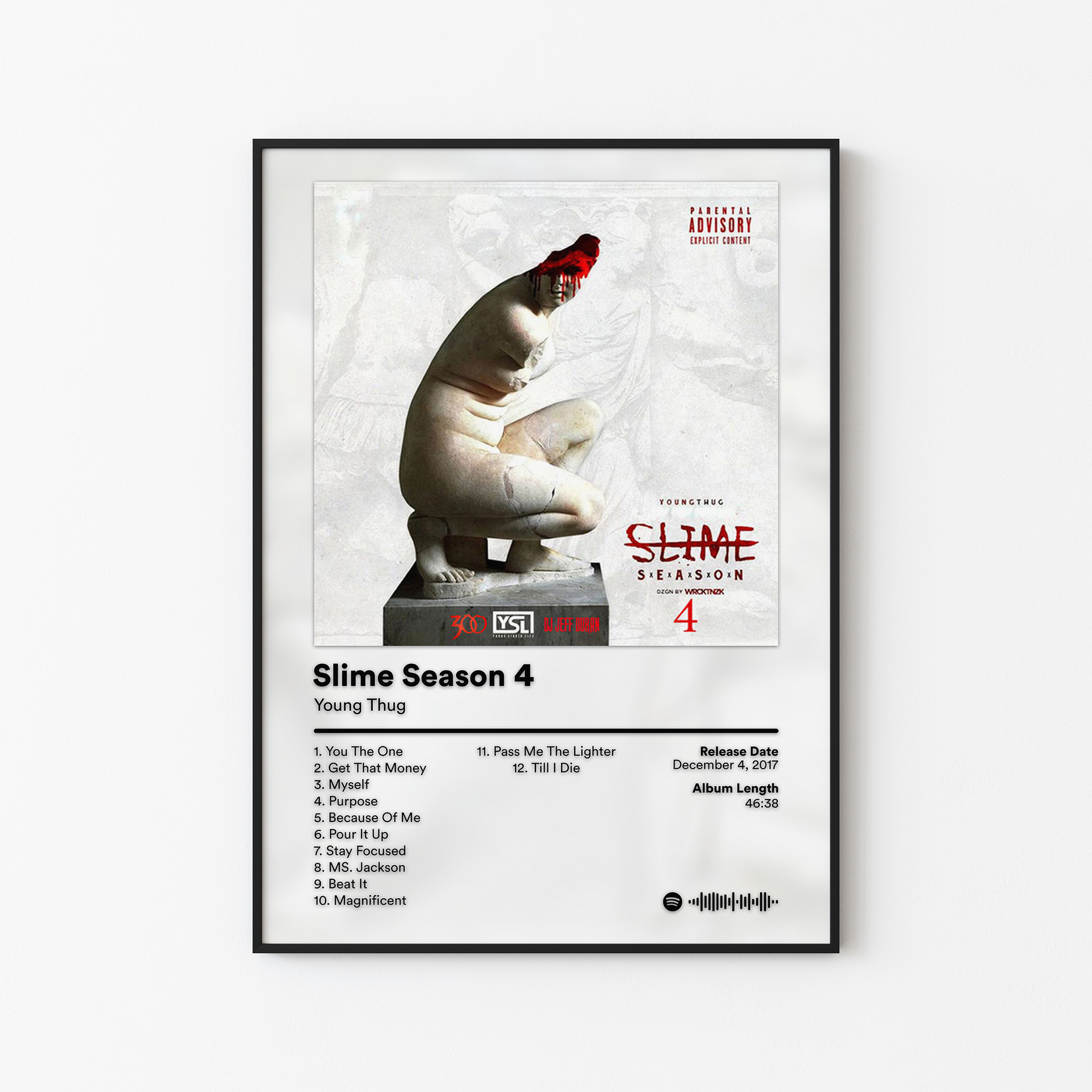 Young Thug Slime Season 4 Album Poster