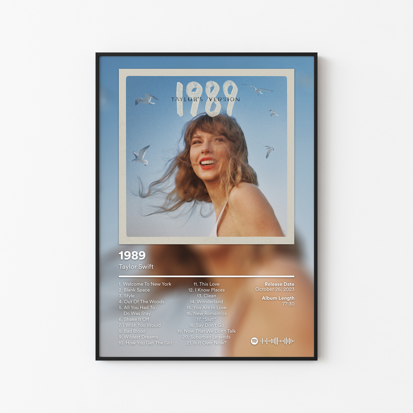 Taylor Swift Album Posters