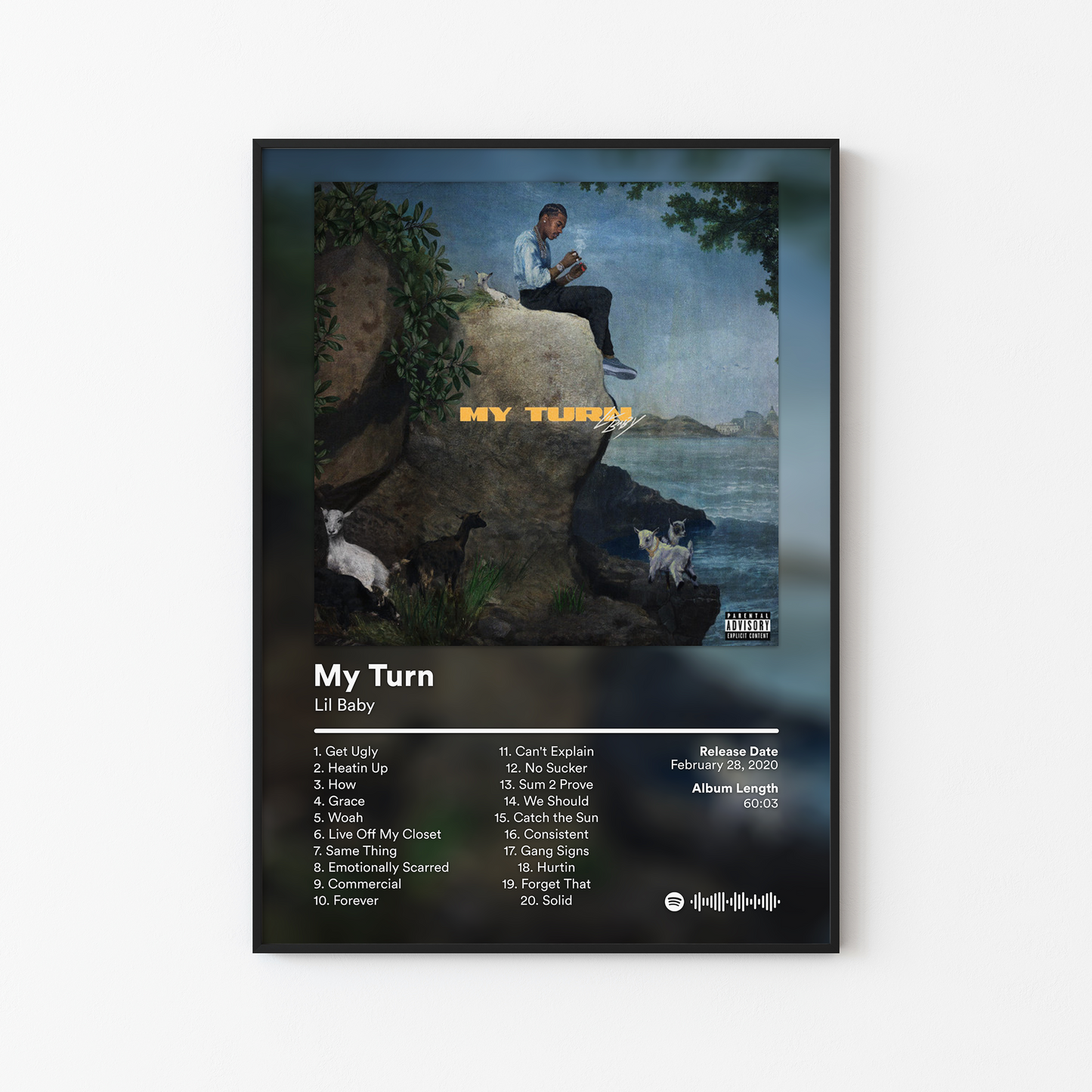 Lil Baby My Turn Album Poster