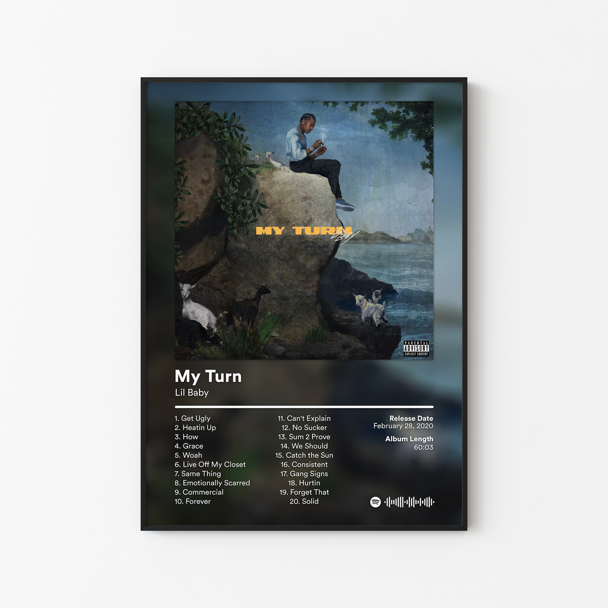 Lil Baby My Turn Album Poster