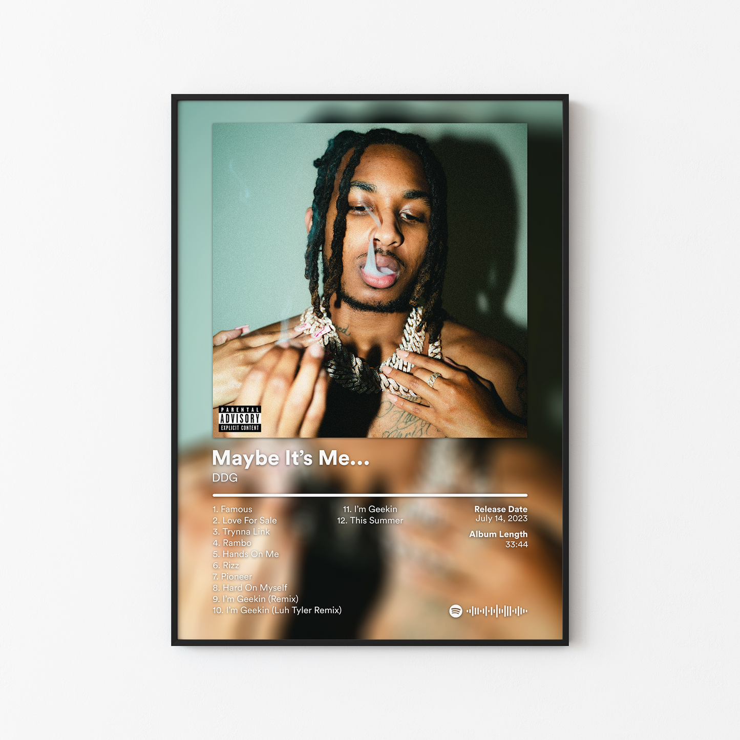 DDG Maybe Its Me Album Poster