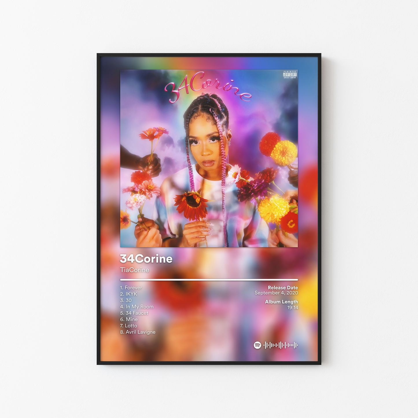 TiaCorine 34Corine Album Poster