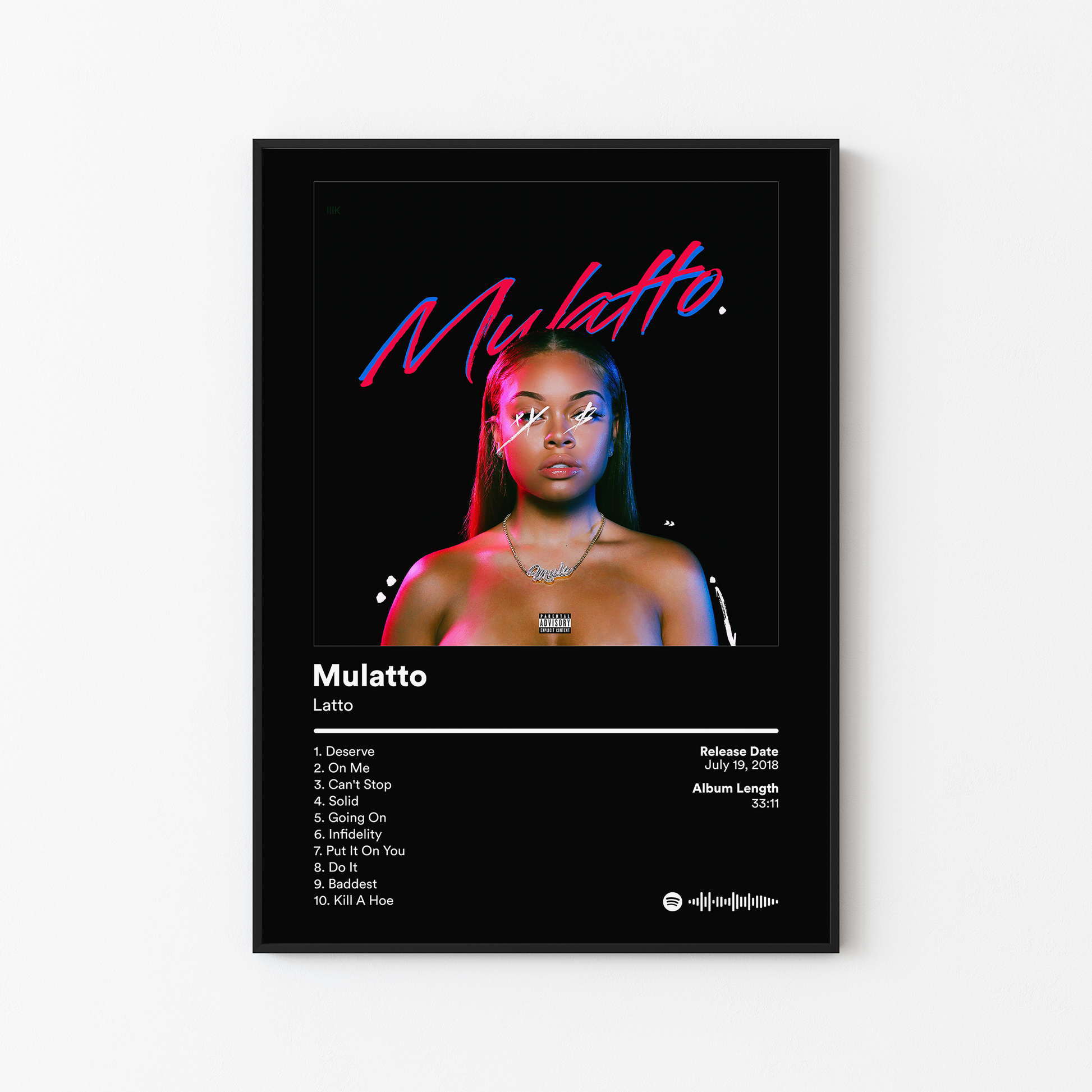 Latto Mulatto Album Poster