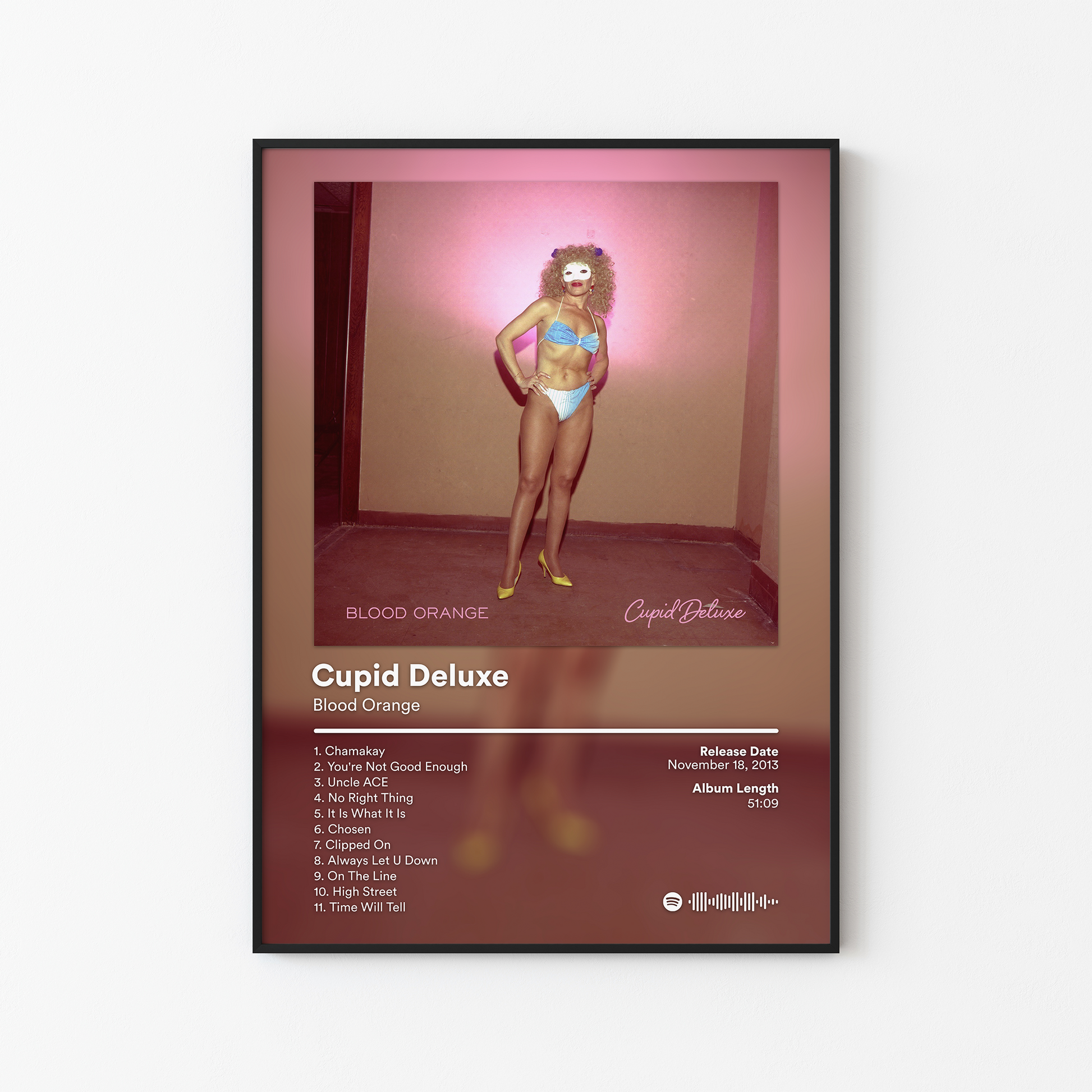 Blood Orange Cupid Deluxe Album Poster