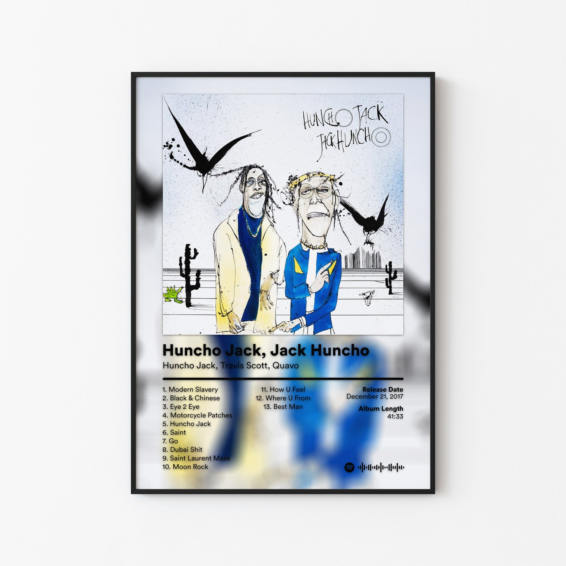 Travis Scott Huncho Jack Jack Huncho Album Poster