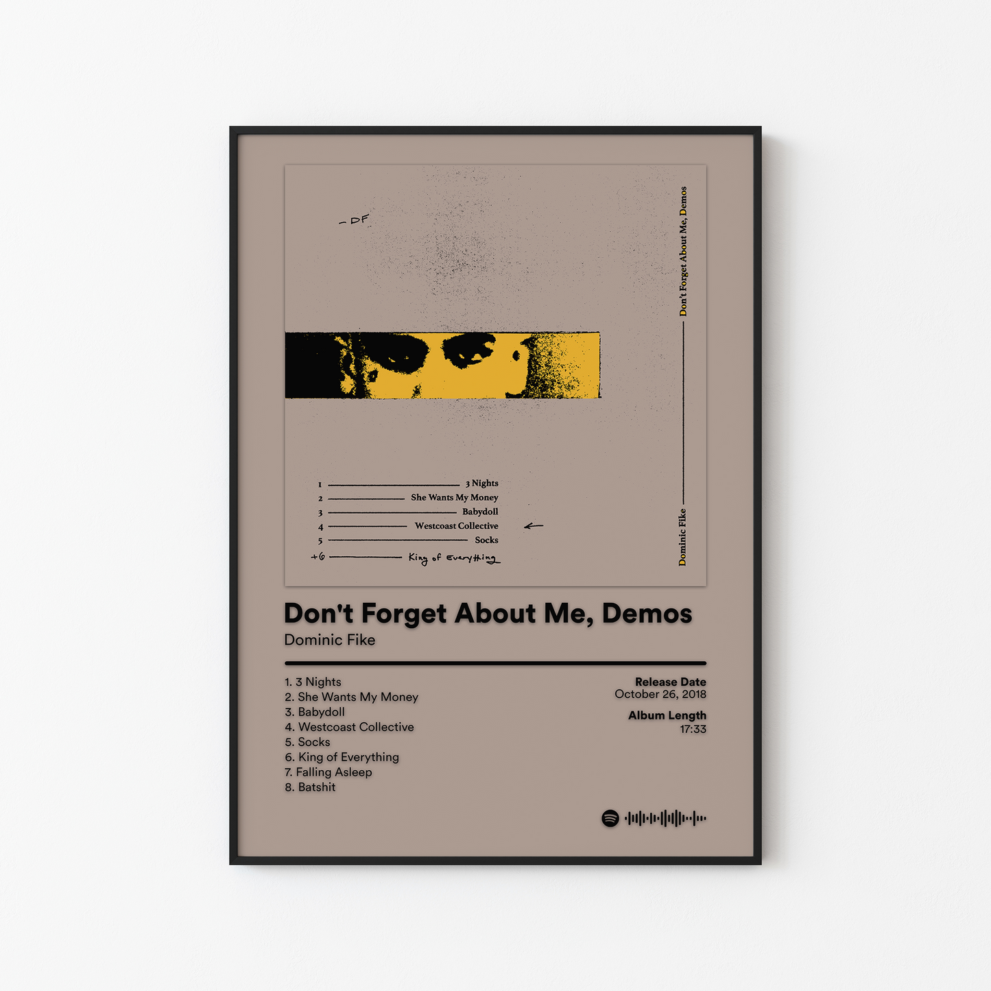 Dominic Fike Album Posters