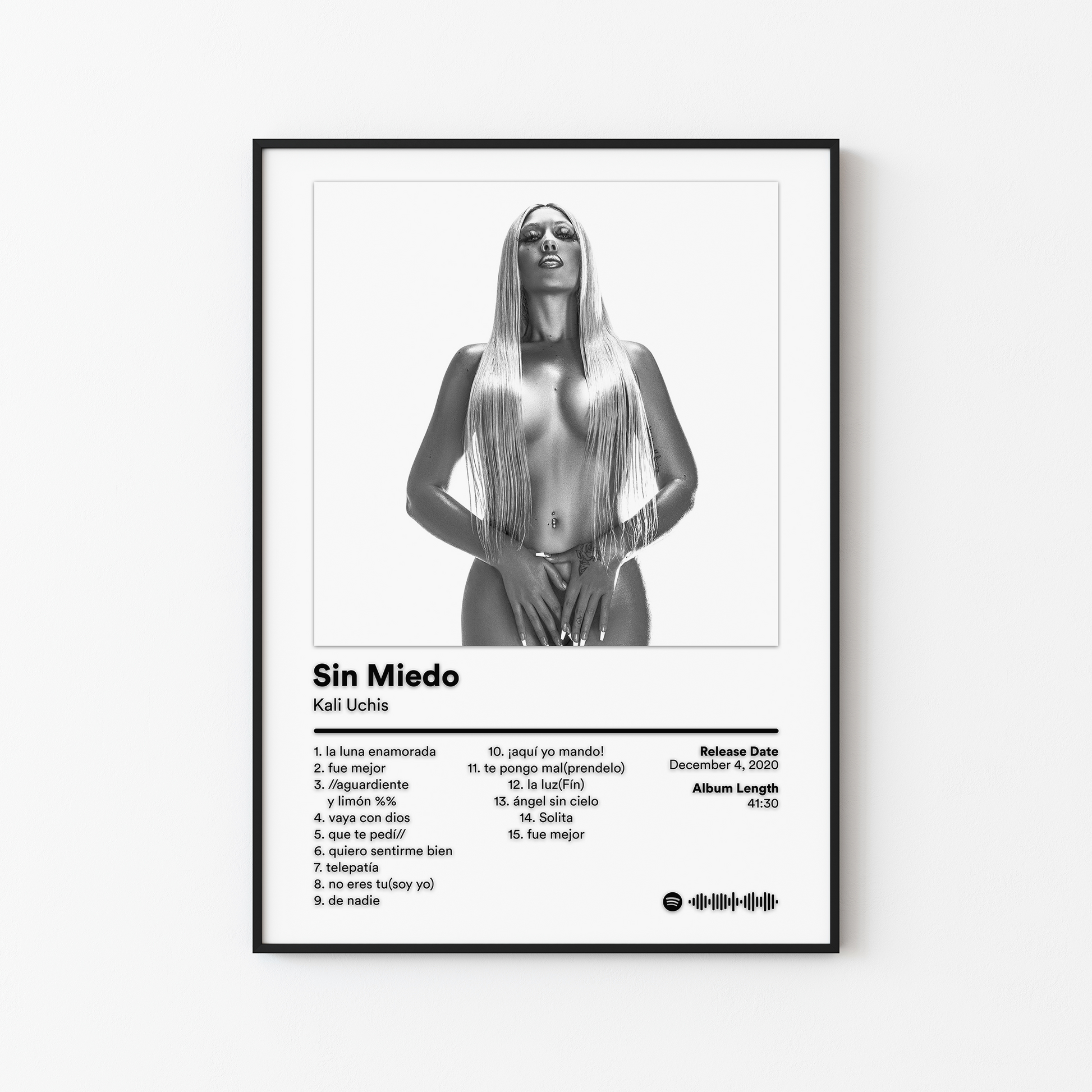 Kali Uchis Sin Miedo del Amor y Otros Demonios Deluxe Album Poster