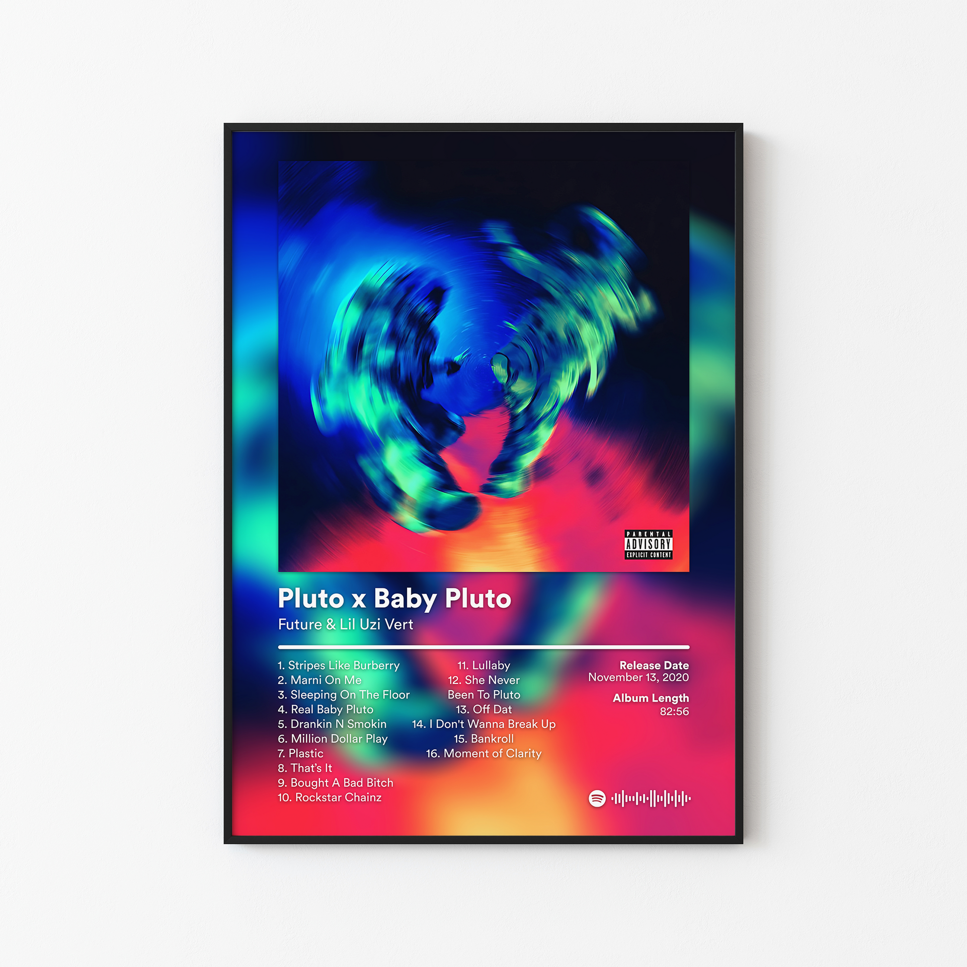 Future Pluto x Baby Pluto Album Poster