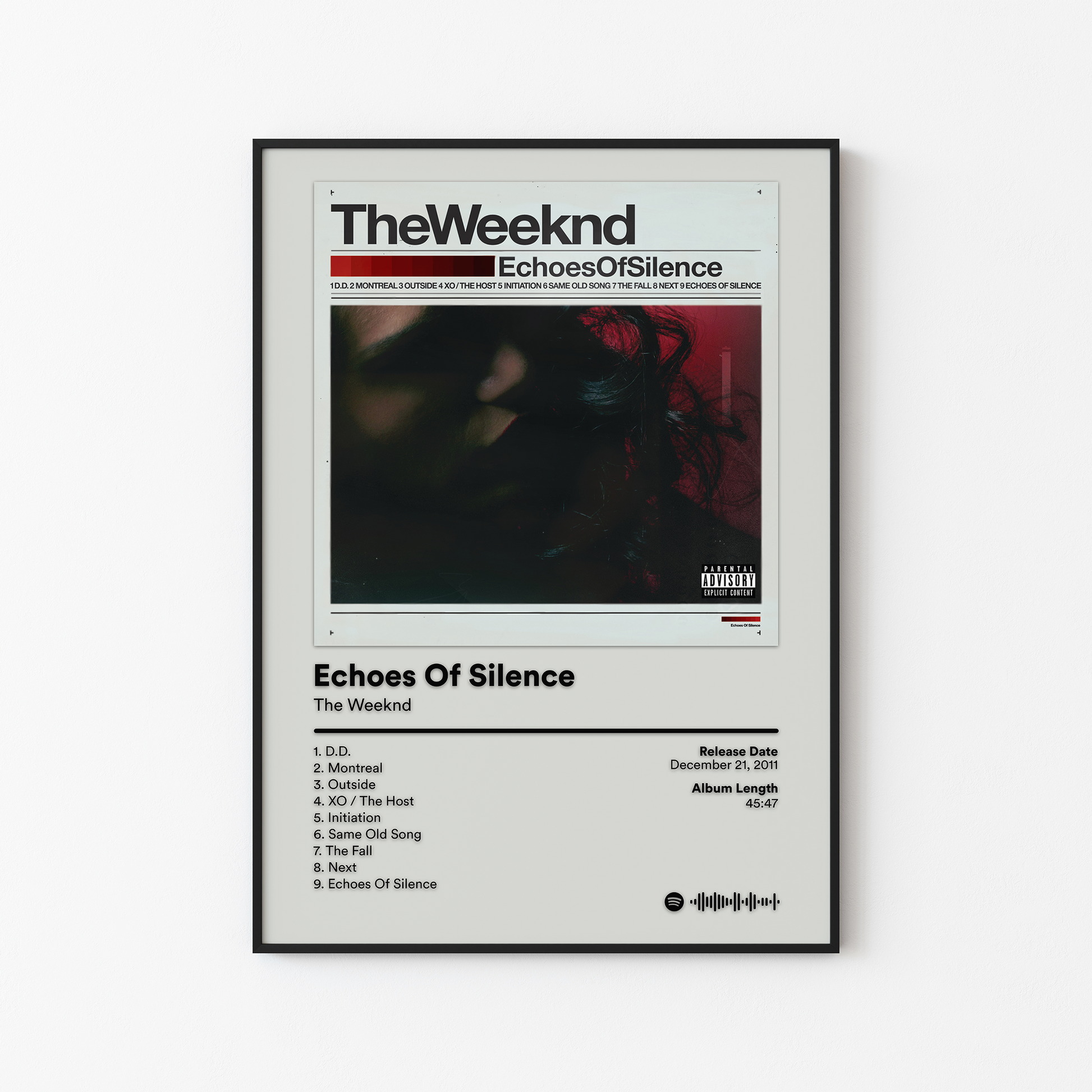 The Weeknd Echoes Of Silence Album Poster