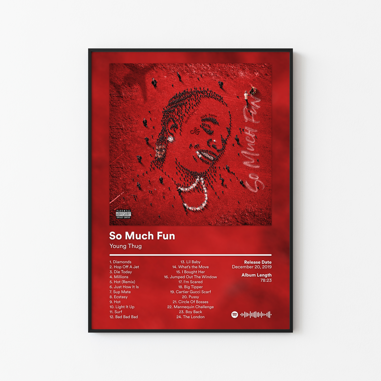 Young Thug So Much Fun Deluxe Album Poster