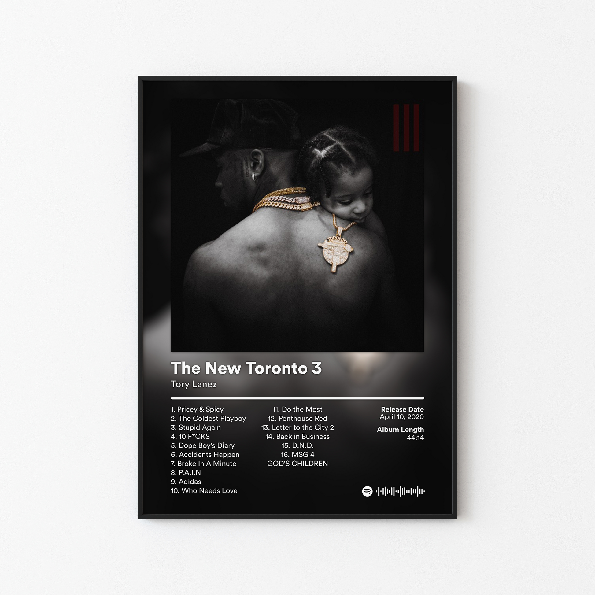 Tory Lanez The New Toronto 3 Album Poster