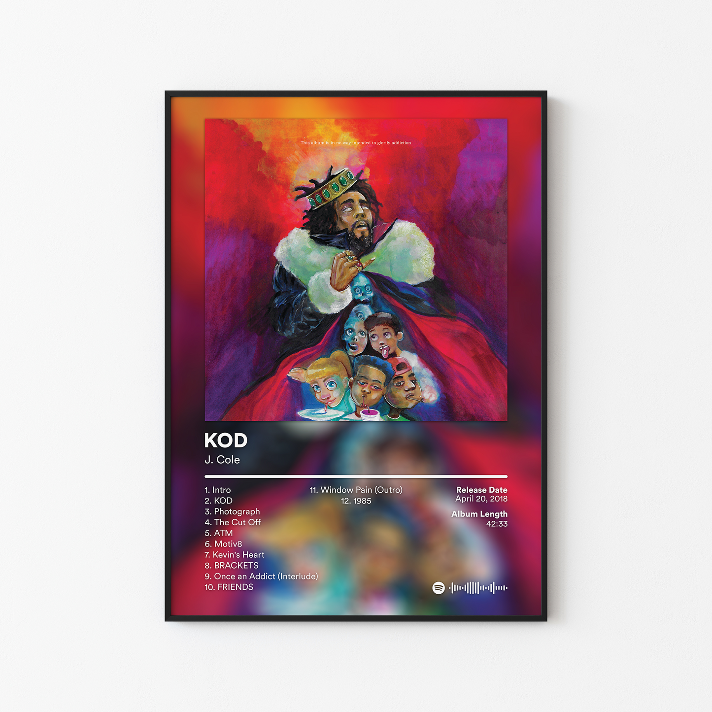 J. Cole Album Posters