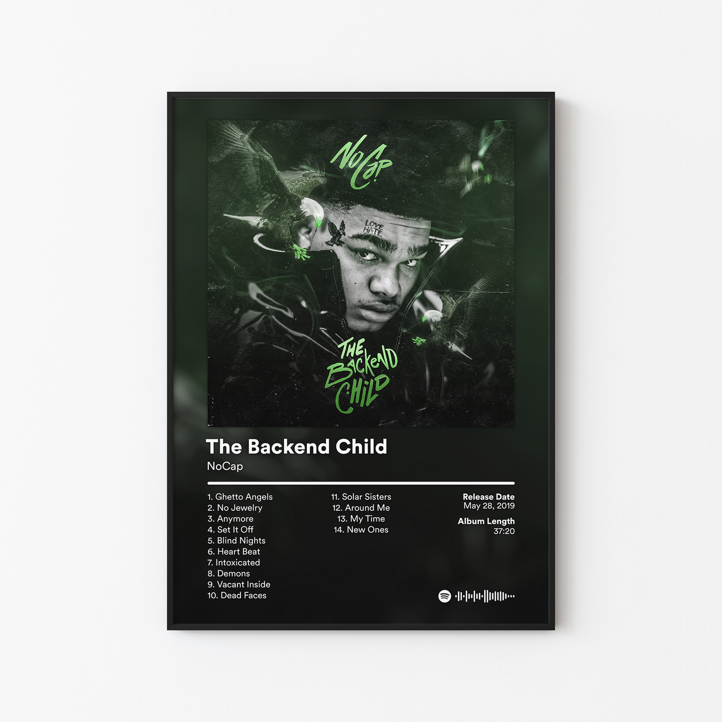 NoCap The Backend Child Album Poster