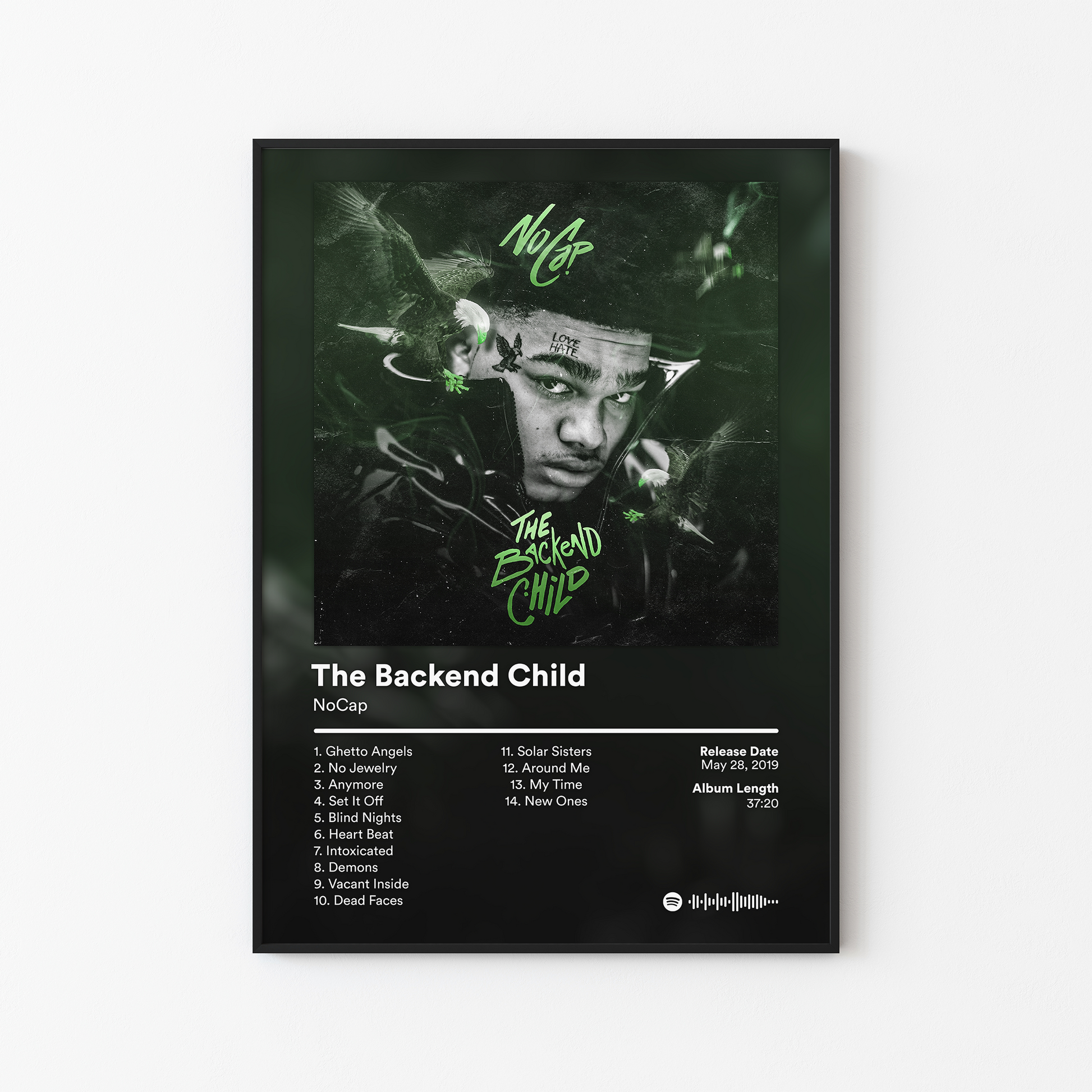 NoCap The Backend Child Album Poster