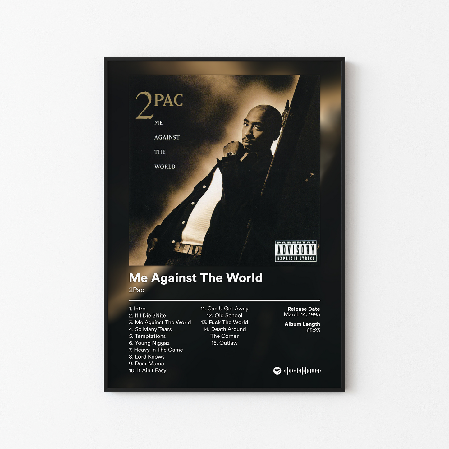 2Pac Album Posters