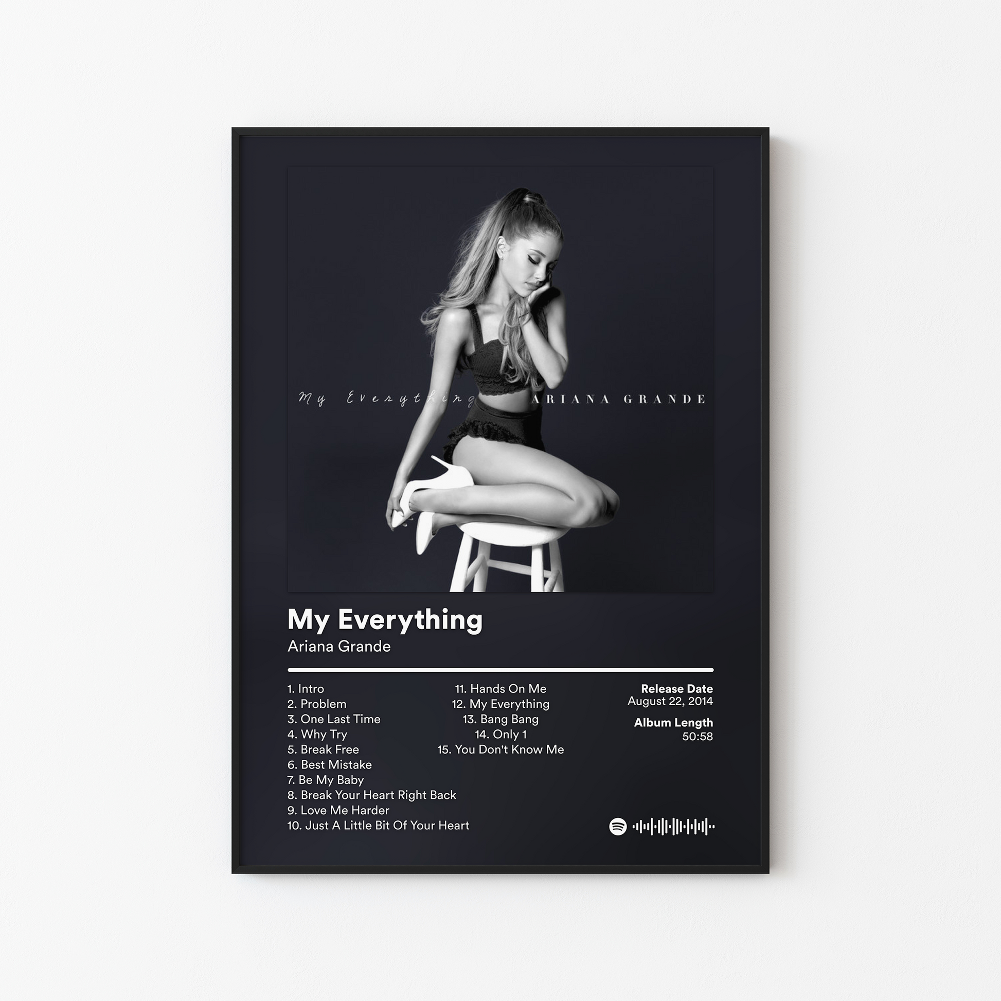Ariana Grande My Everything Album Poster