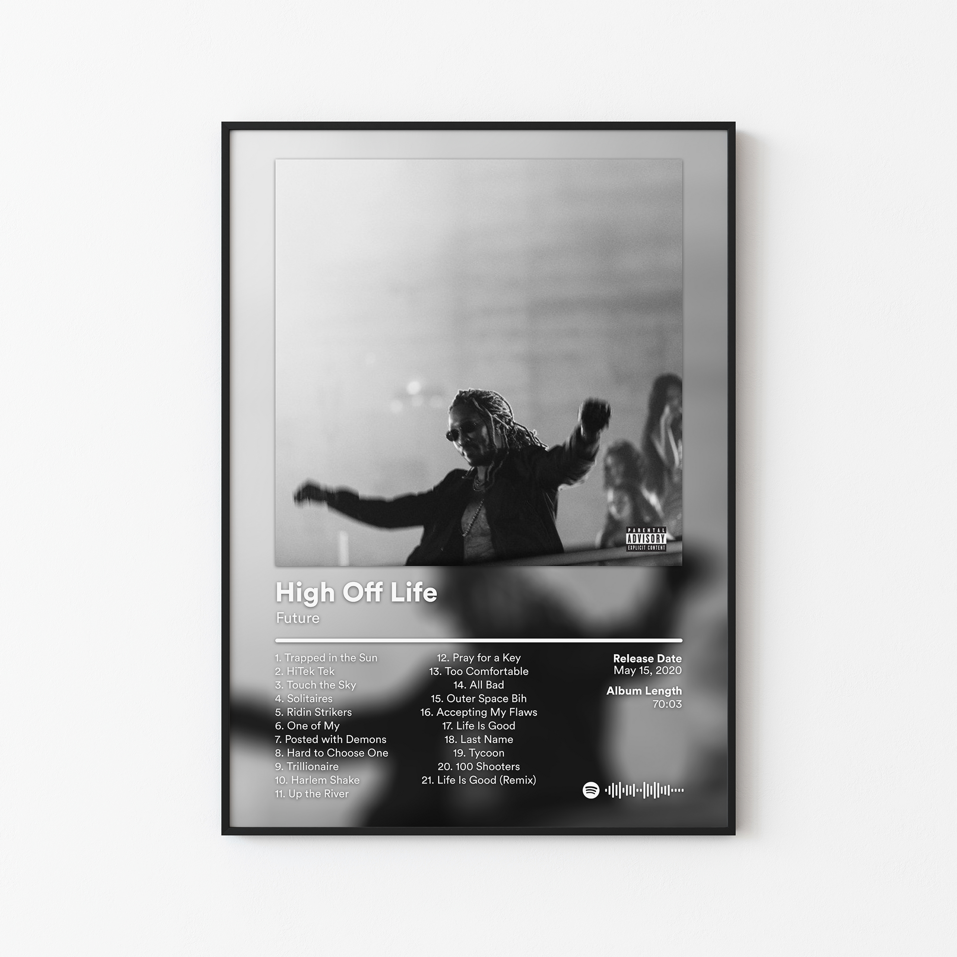 Future High Off Life Album Poster