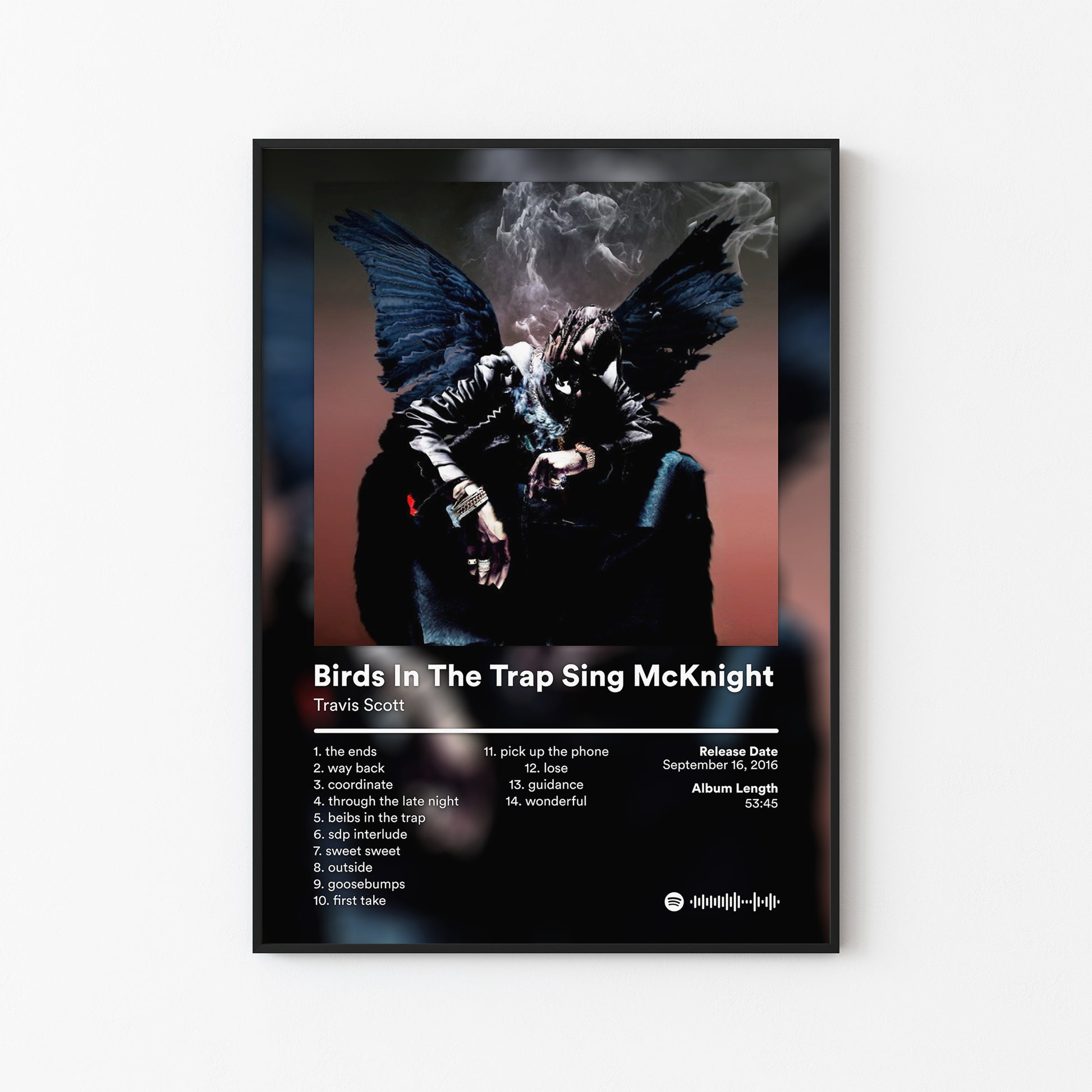 Travis Scott Birds In The Trap Sing McKnight Album Poster