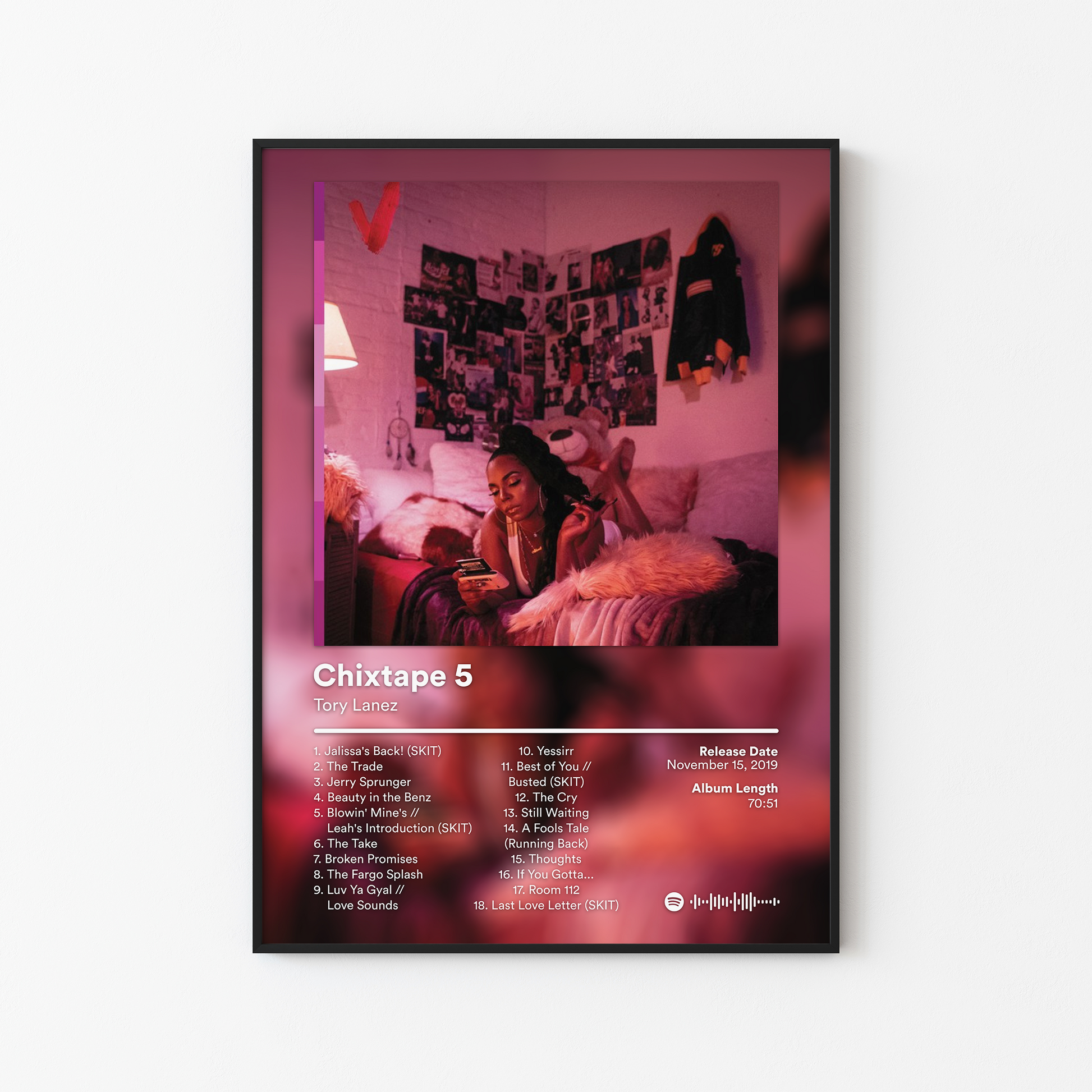 Tory Lanez Chixtape 5 Album Poster