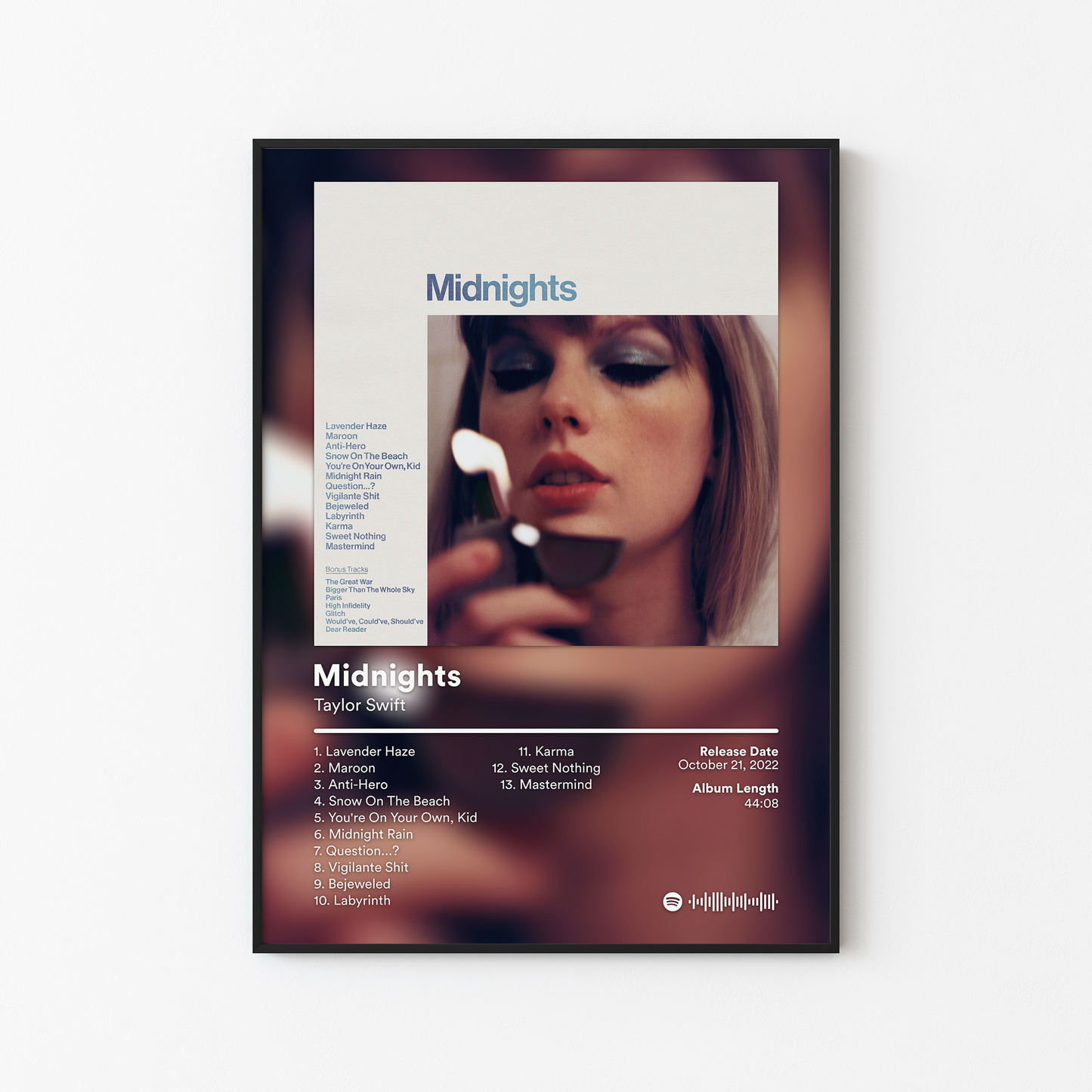 Taylor Swift Album Posters