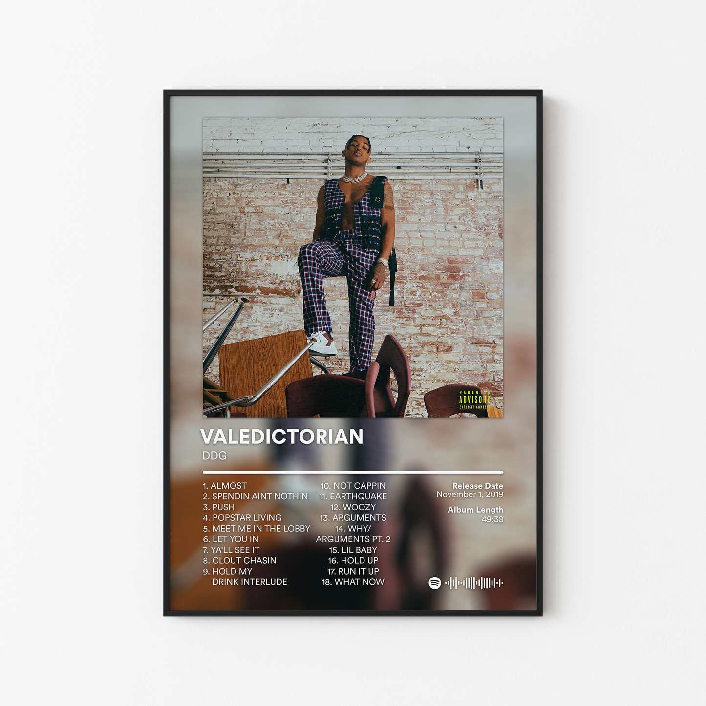 DDG VALEDICTORIAN Album Poster