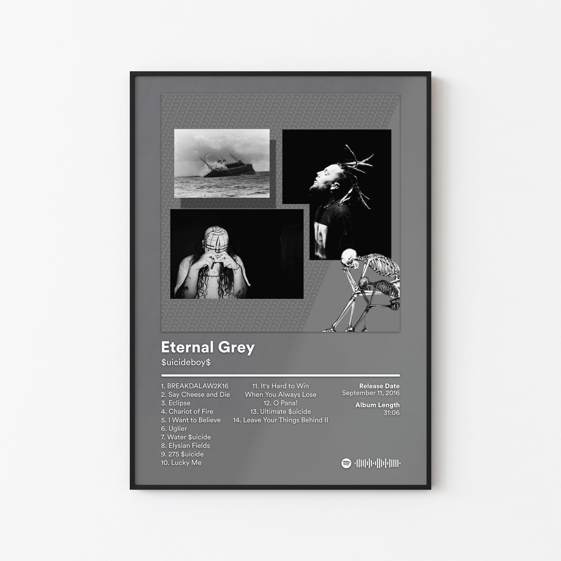Suicideboys Eternal Grey Album Poster