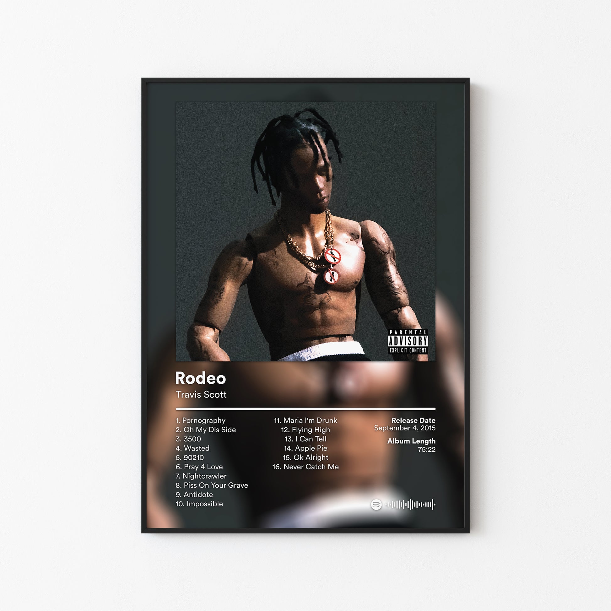 Travis Scott Rodeo Album Poster