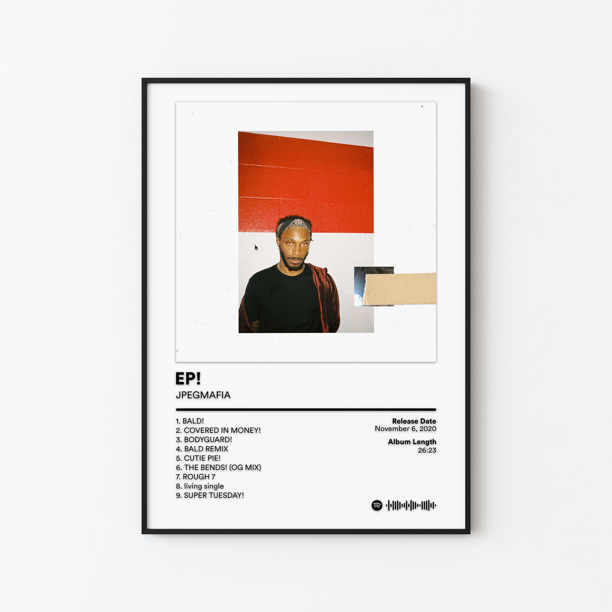 JPEGMAFIA EP Album Poster