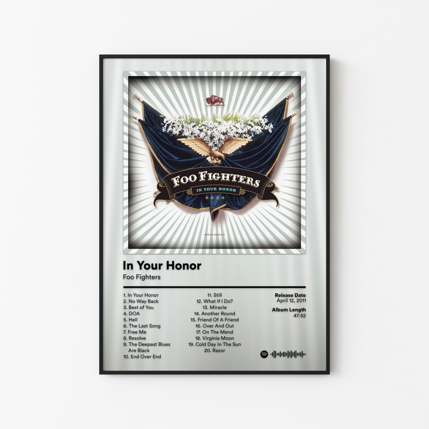 Foo Fighters Album Posters