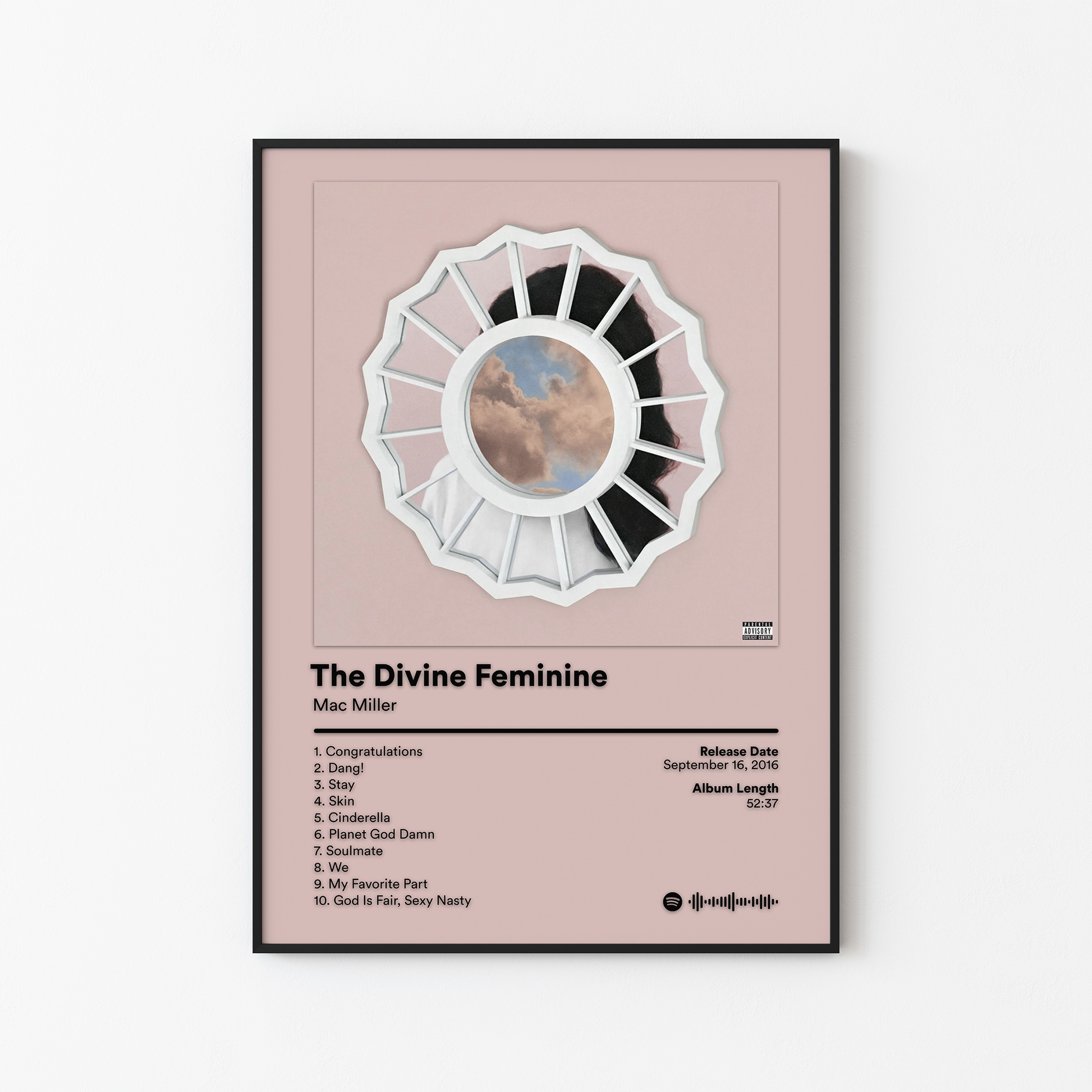 Mac Miller The Divine Feminine Album Poster